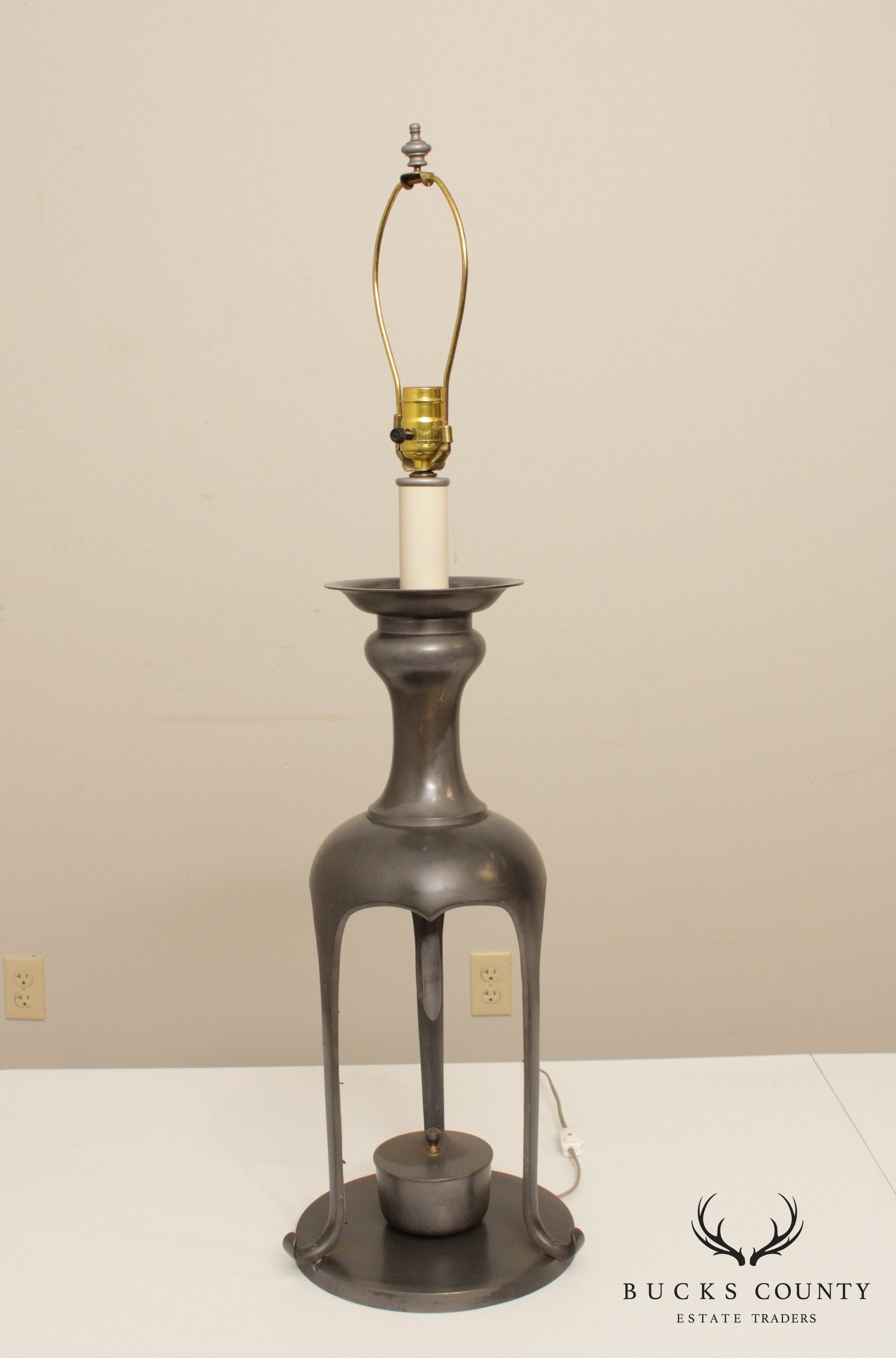 Mid Century Modern James Mont Style Pair Table Lamps