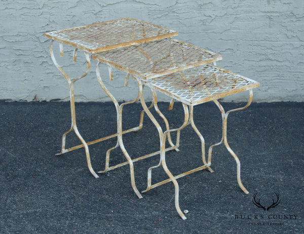 Bucks County Vintage - A charming table top solid brass birdcage on unusual  splayed hoof feet sits on top of a wonderful antique miniature tilt top  table. Along side, is a vintage