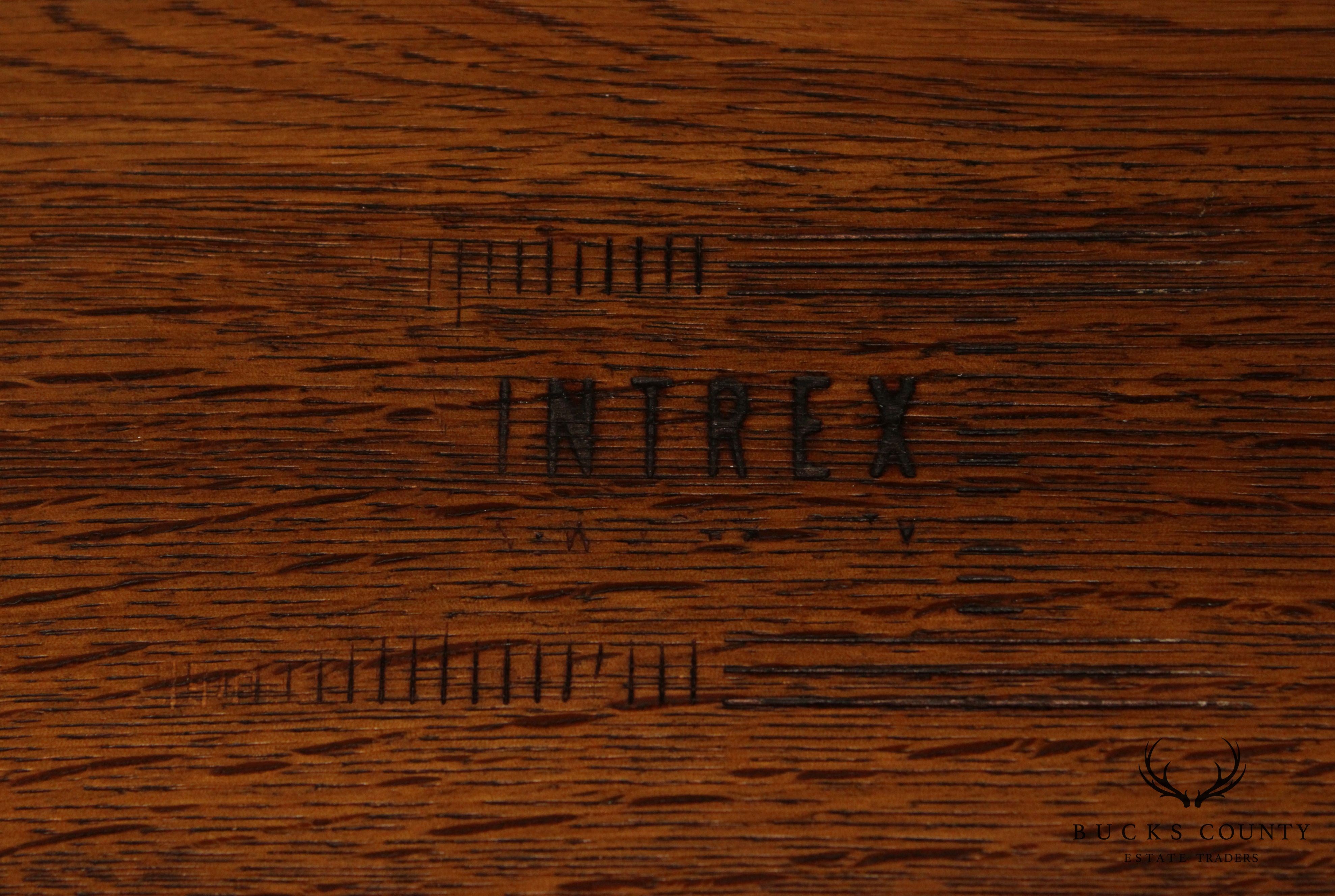 Intrex Mid Century Modern Rosewood Parsons Low Console Table