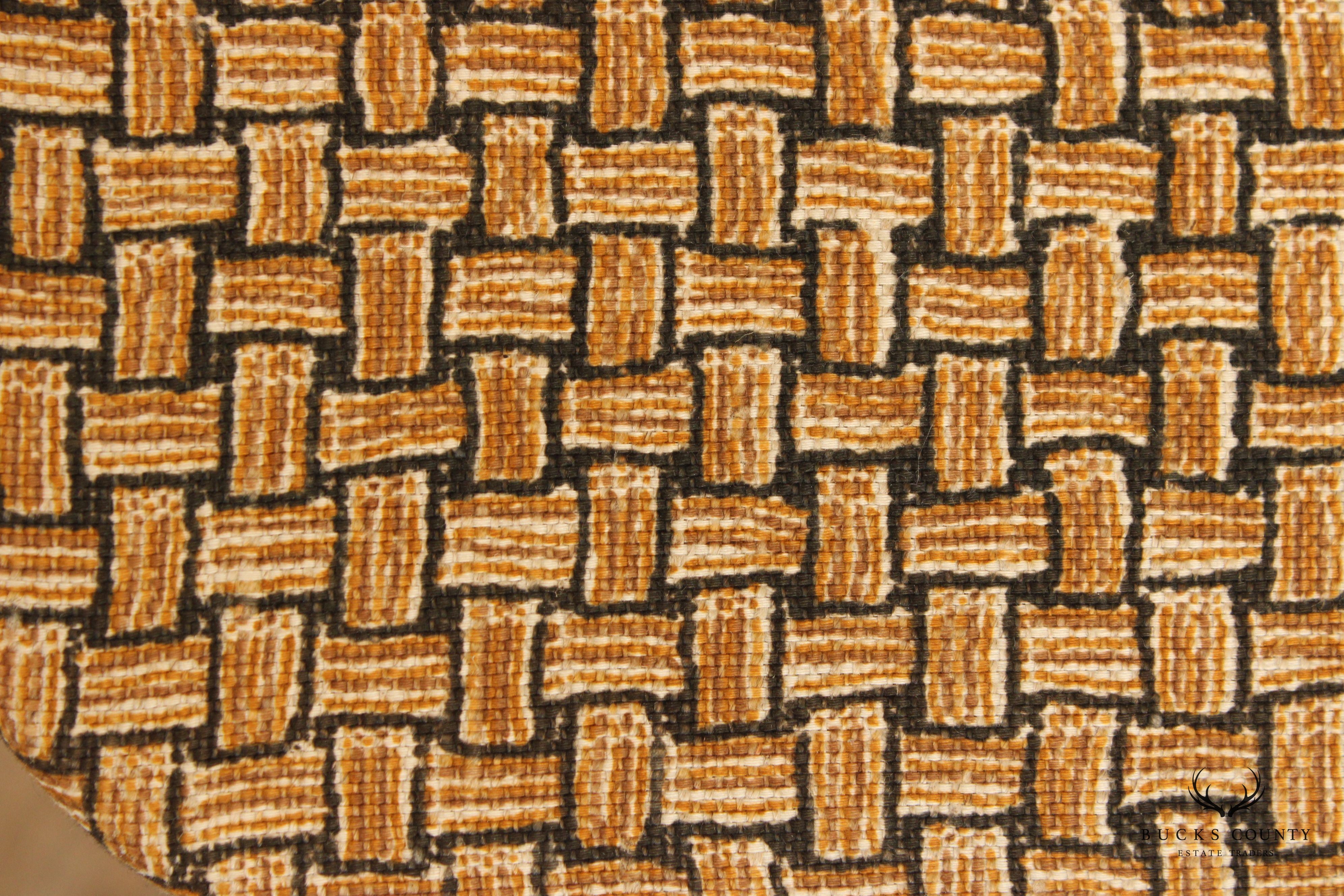 Clifford Pascoe Style Mid Century Modern Swivel Desk Chair