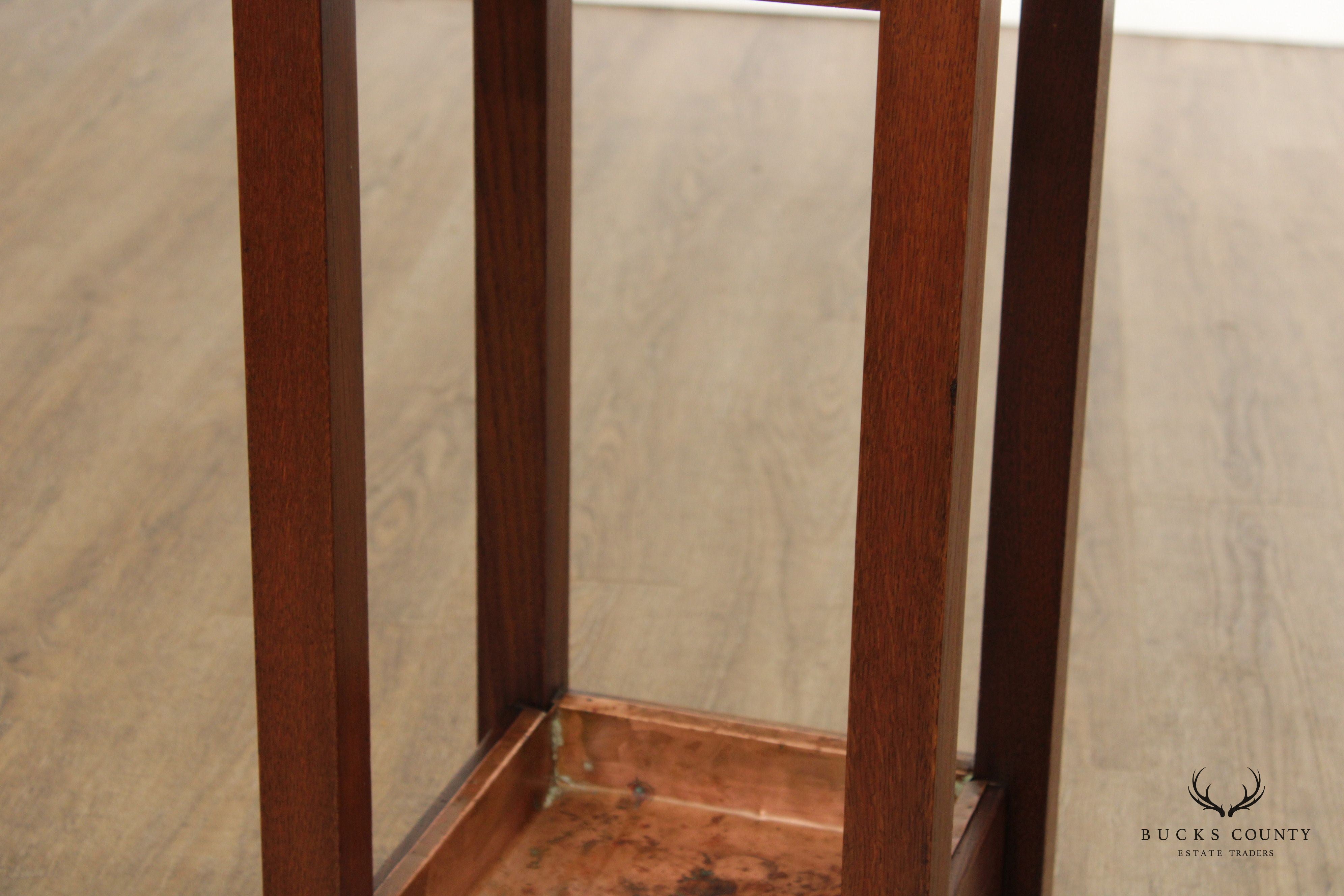 Custom Quality Mission Oak Umbrella Stand