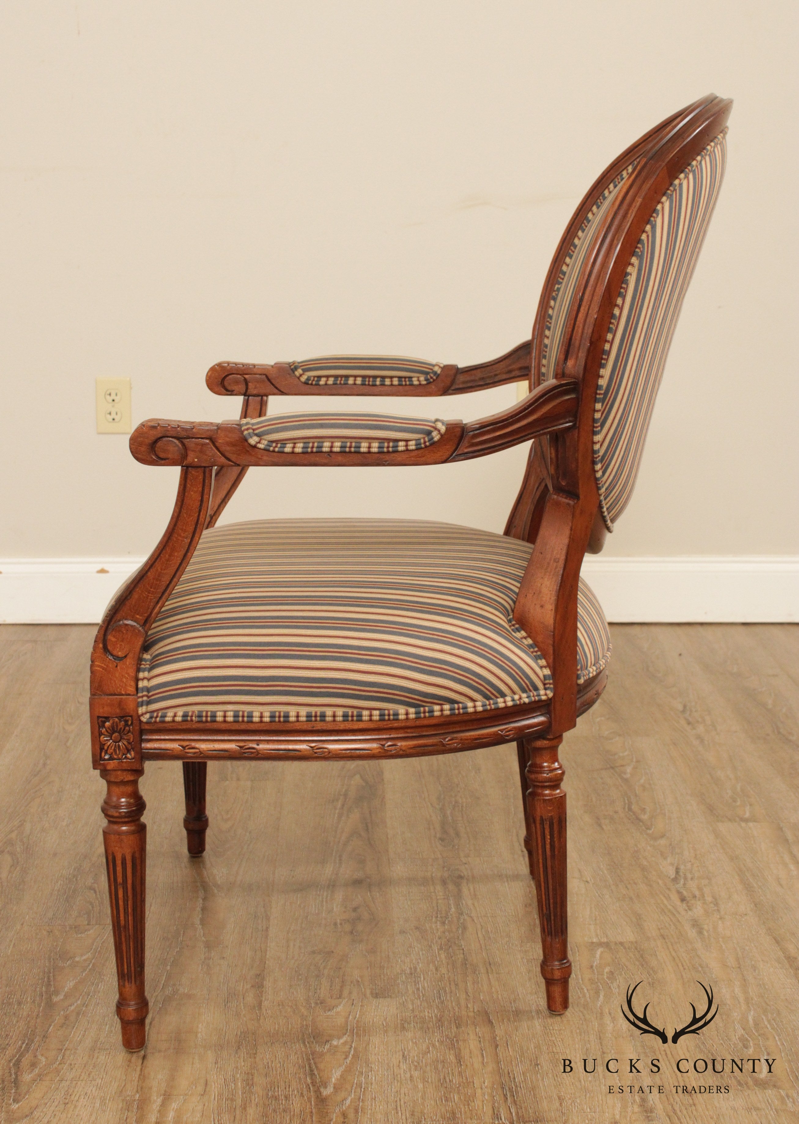 Ethan Allen French Louis XVI Style Armchair