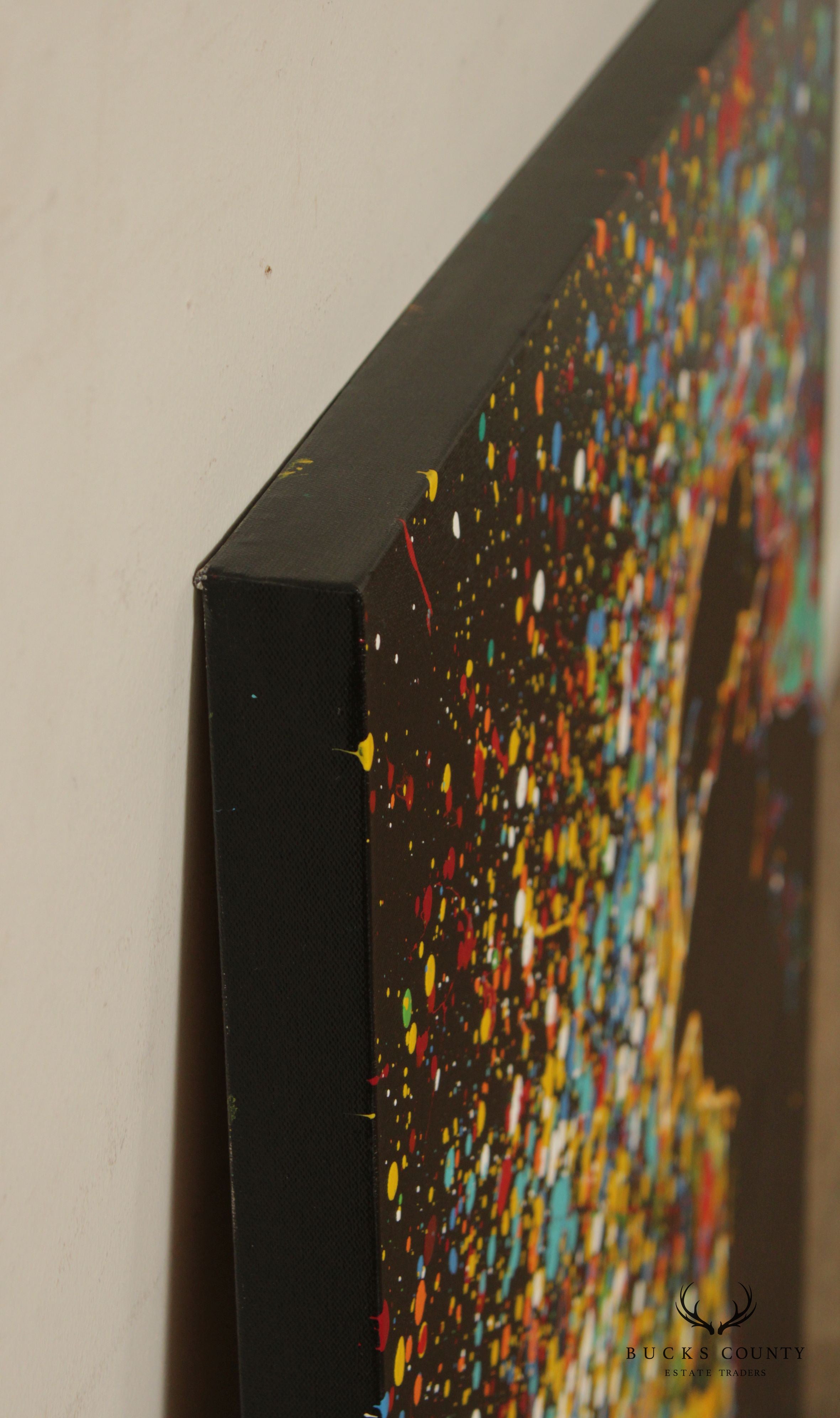 KAT Abstract Pop Art Musician Original Painting