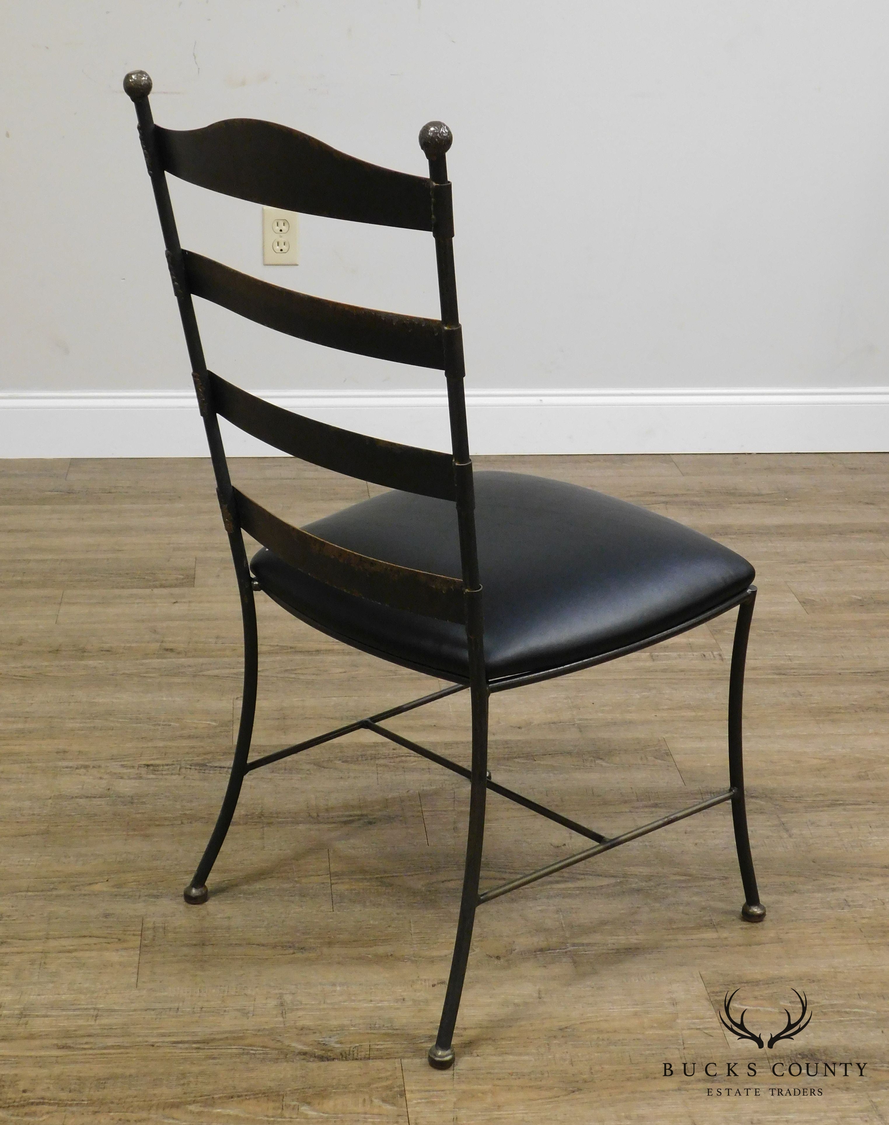 Charleston Forge Iron Ladderback Side Chair