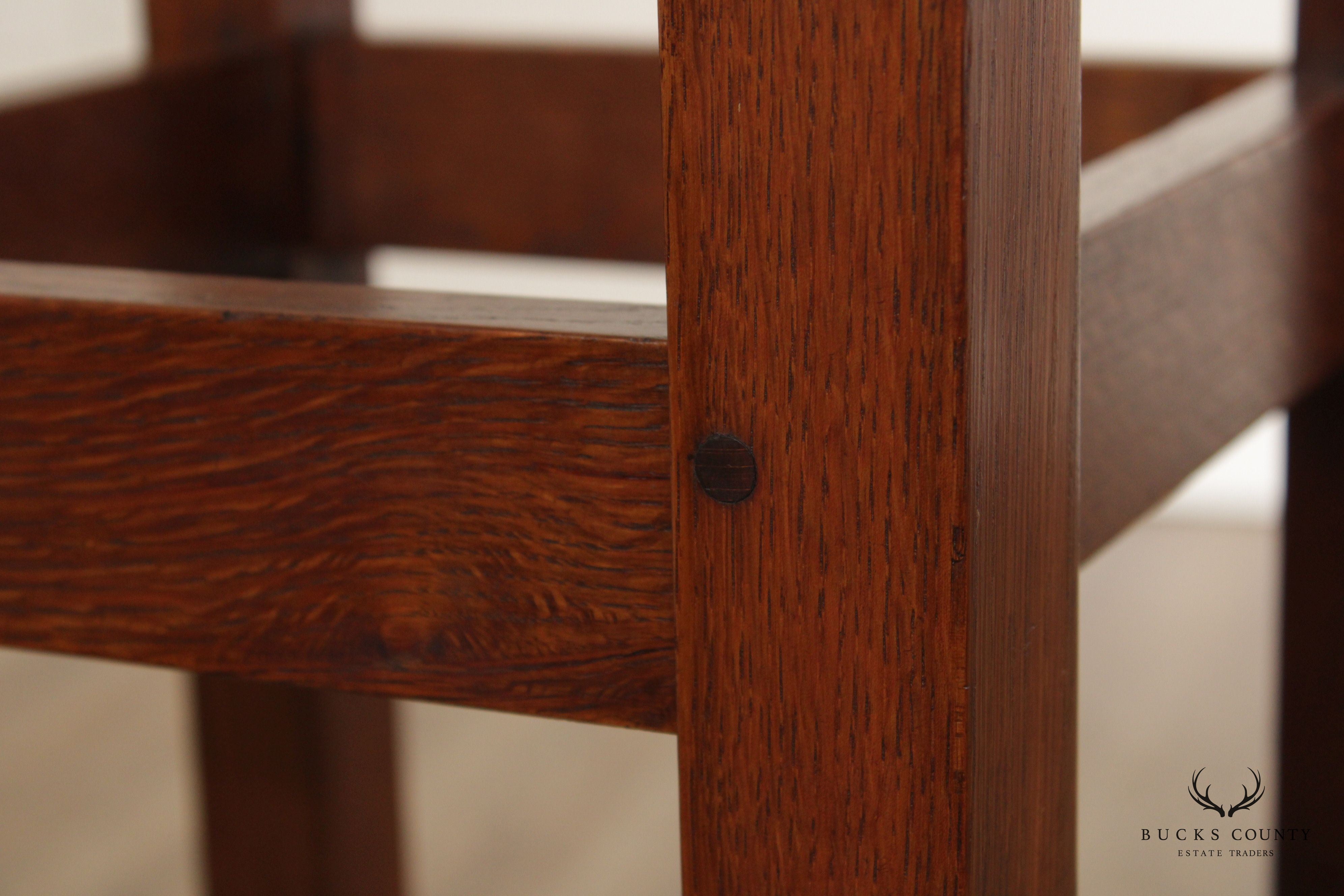 Custom Quality Mission Oak Umbrella Stand