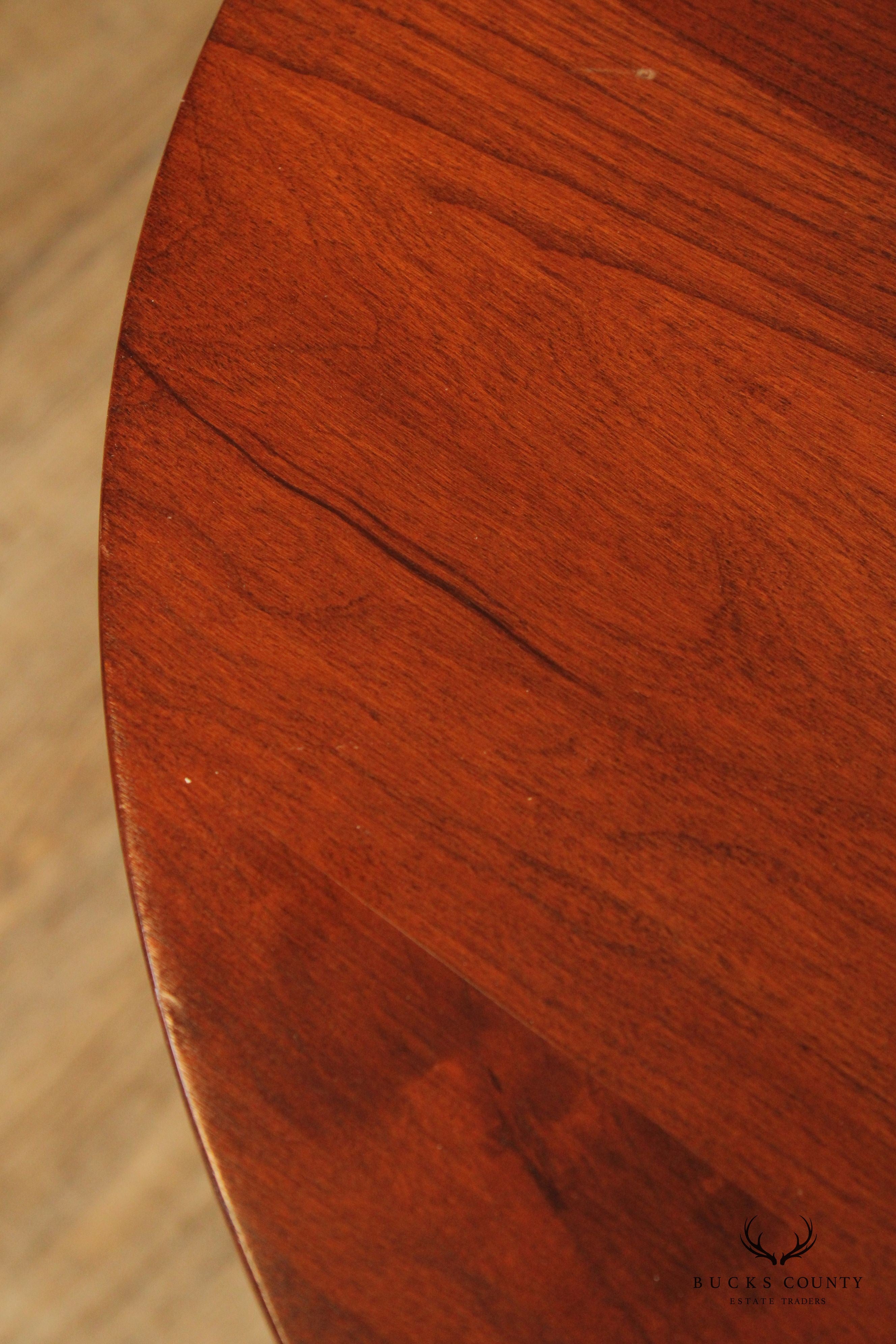 Ethan Allen Transitional Style Cherry Top End Table