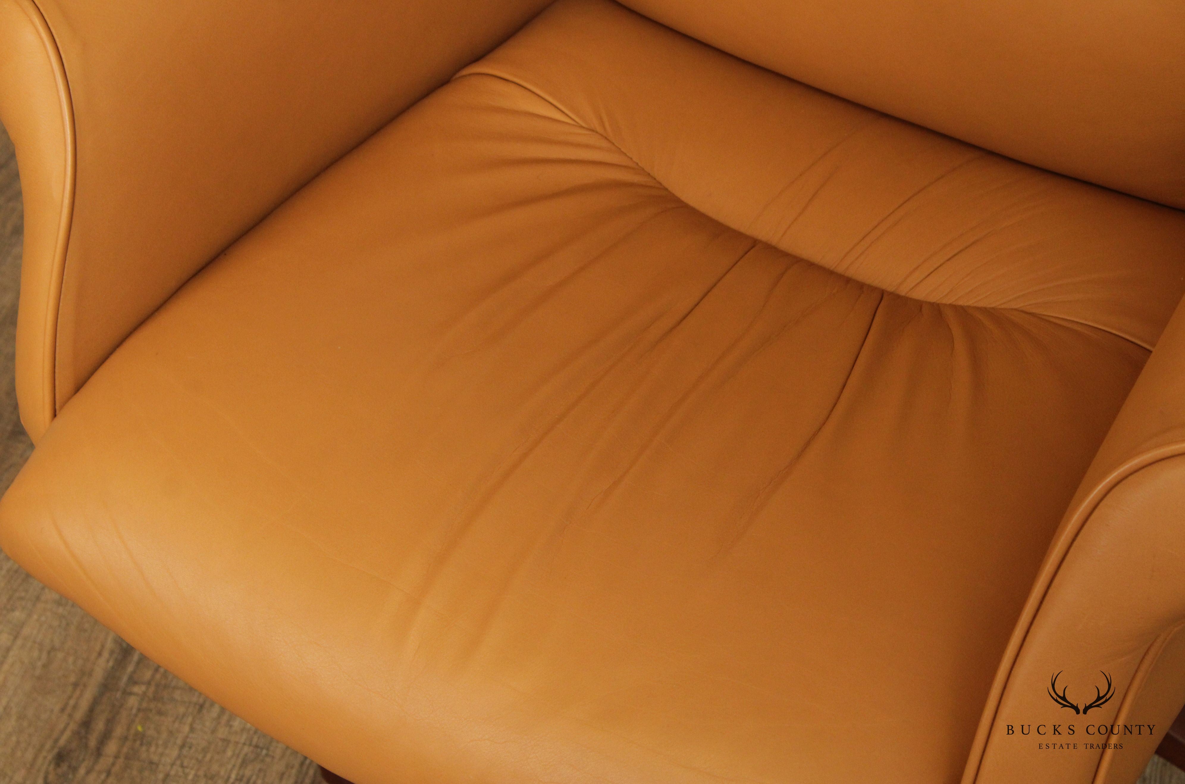 Leathercraft Tufted Leather Executive Office Armchair (L)