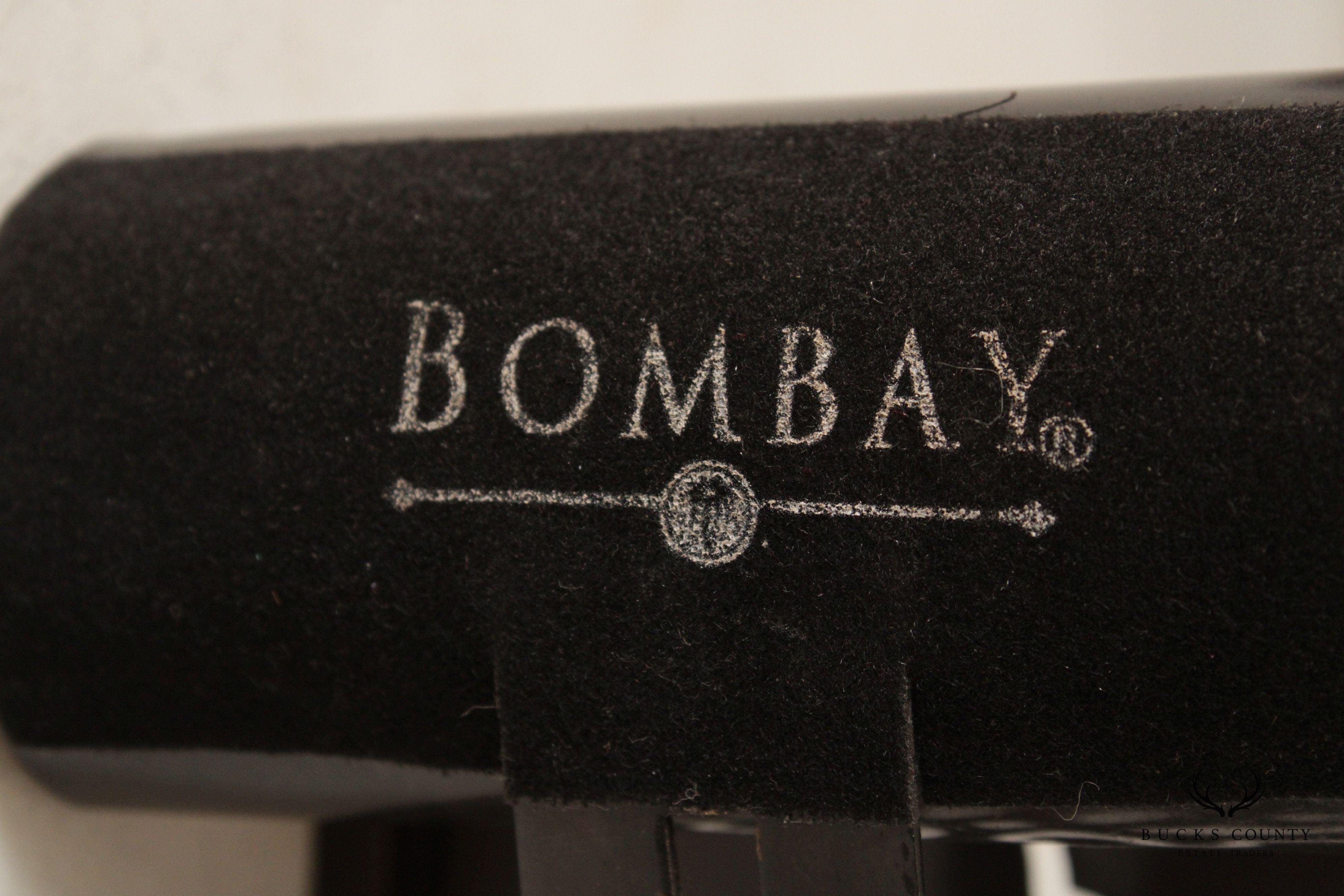 Bombay Company Pair Pierced Brass Candle Wall Sconces