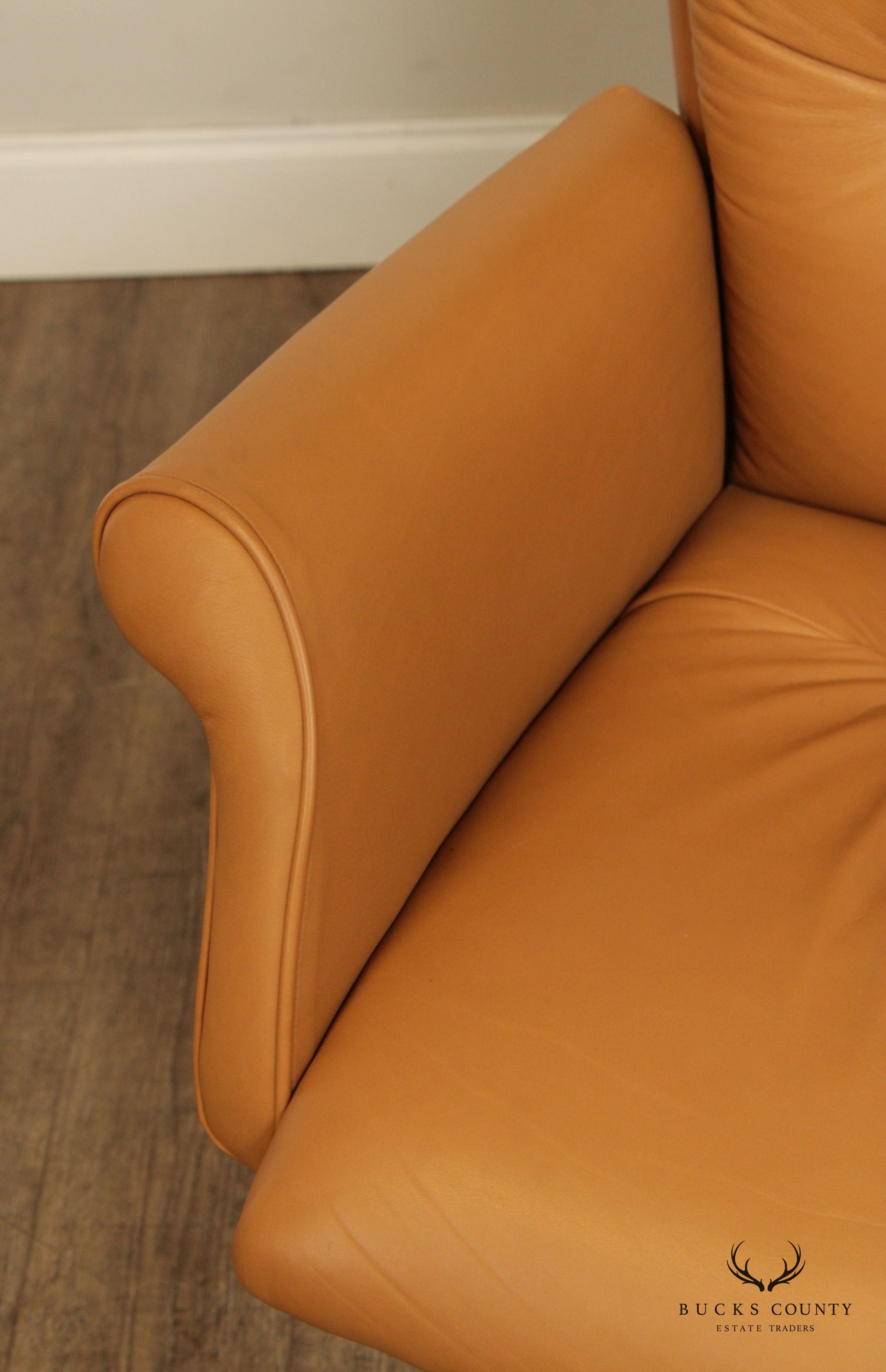 Leathercraft Tufted Leather Executive Office Armchair (L)