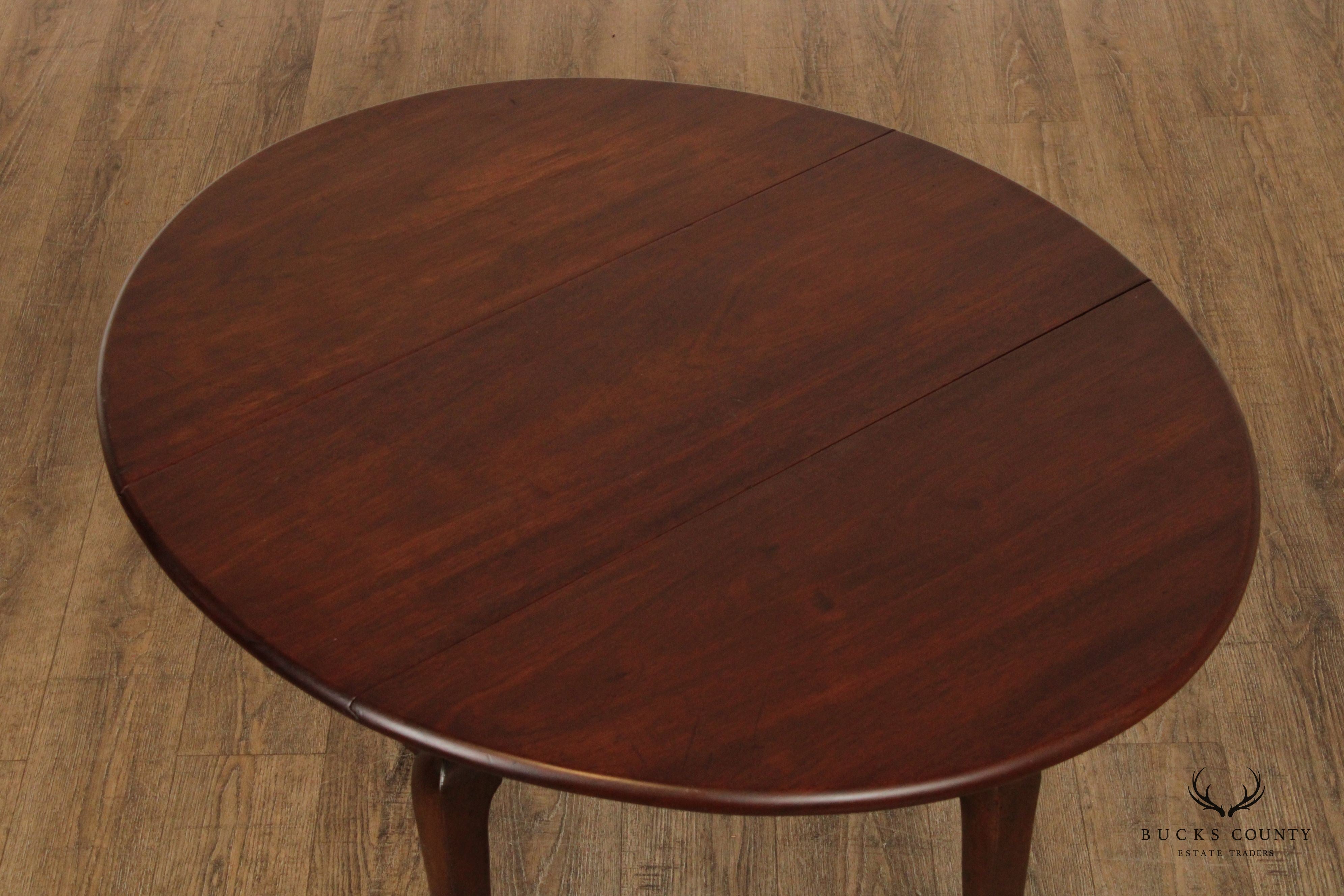 Kittinger Colonial Williamsburg Mahogany Drop-Leaf Table