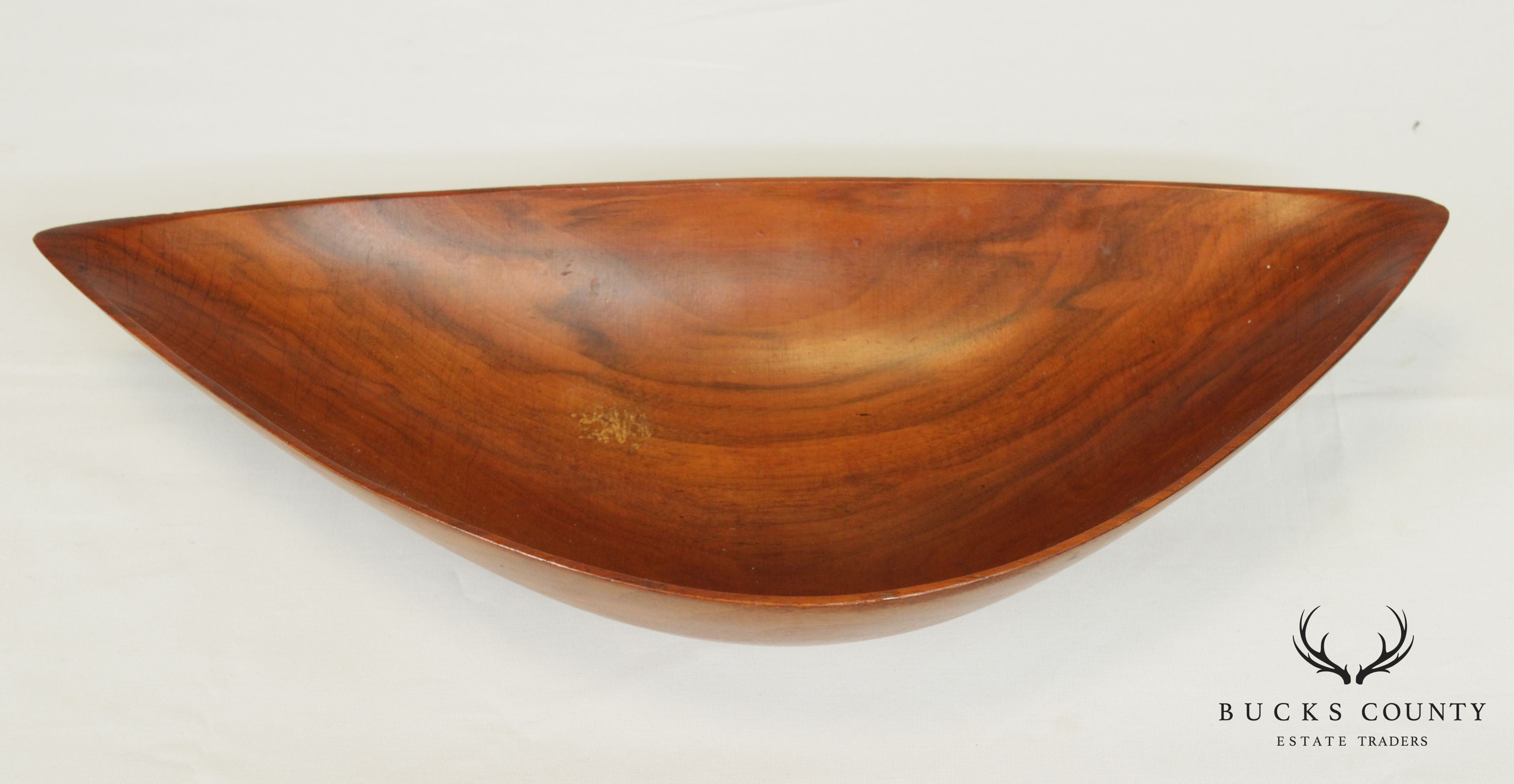 Emil Milan Mid Century Modern Set 2 Sculpted Bowls