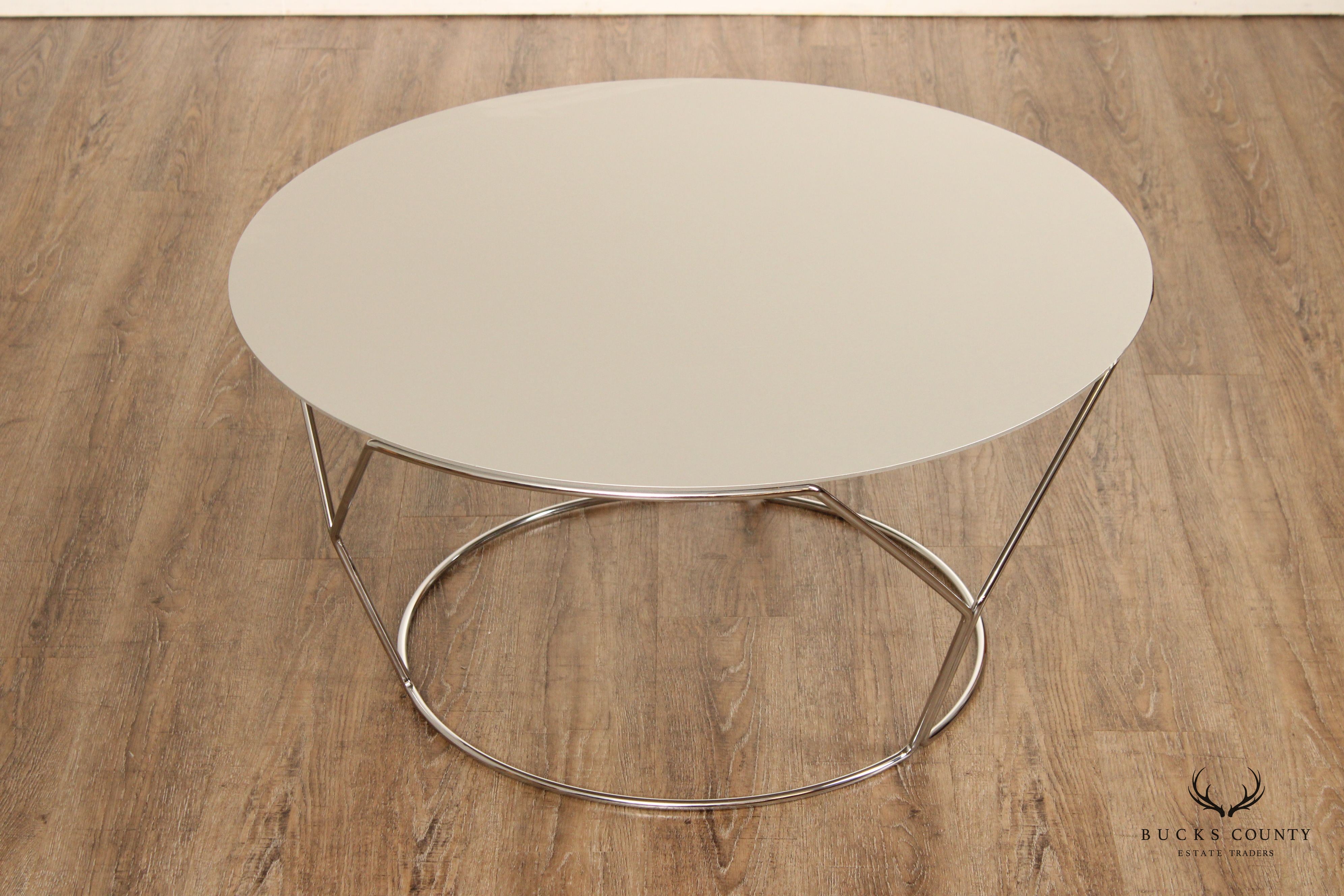 Keilhauer Modern Style Aluminum and Steel 'Cahoots' Coffee Table