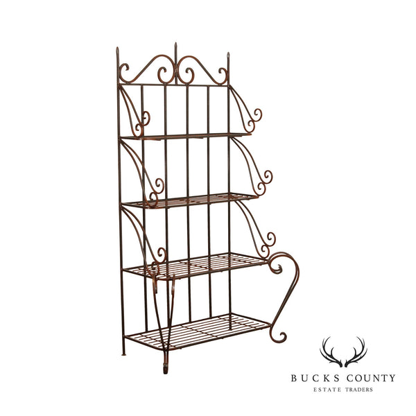 Victorian Style Cast Iron Three-Tier Plant Stand or Small Etagere – Bucks  County Estate Traders