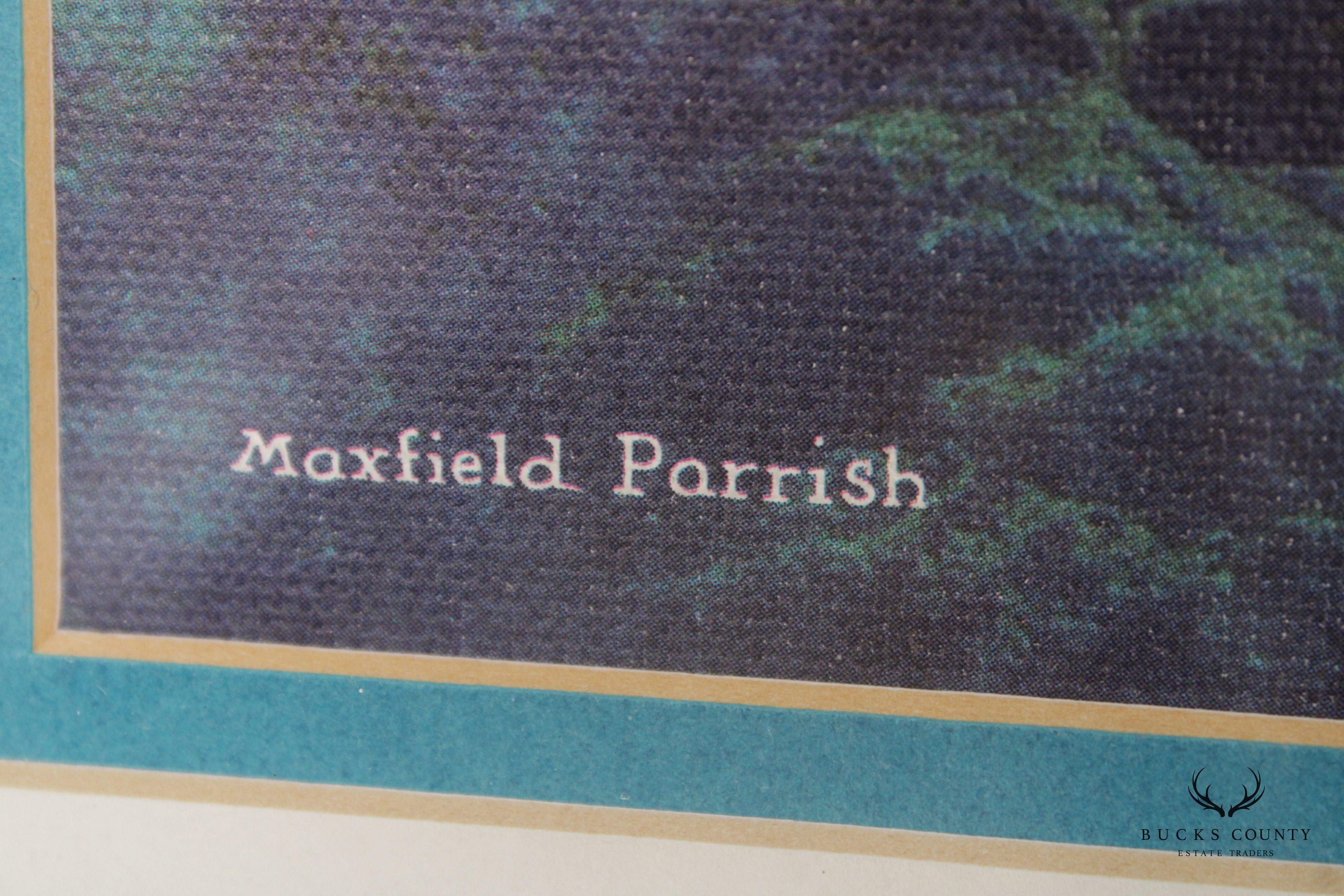 Maxfield Parrish Framed 'New Moon' Giclee Print