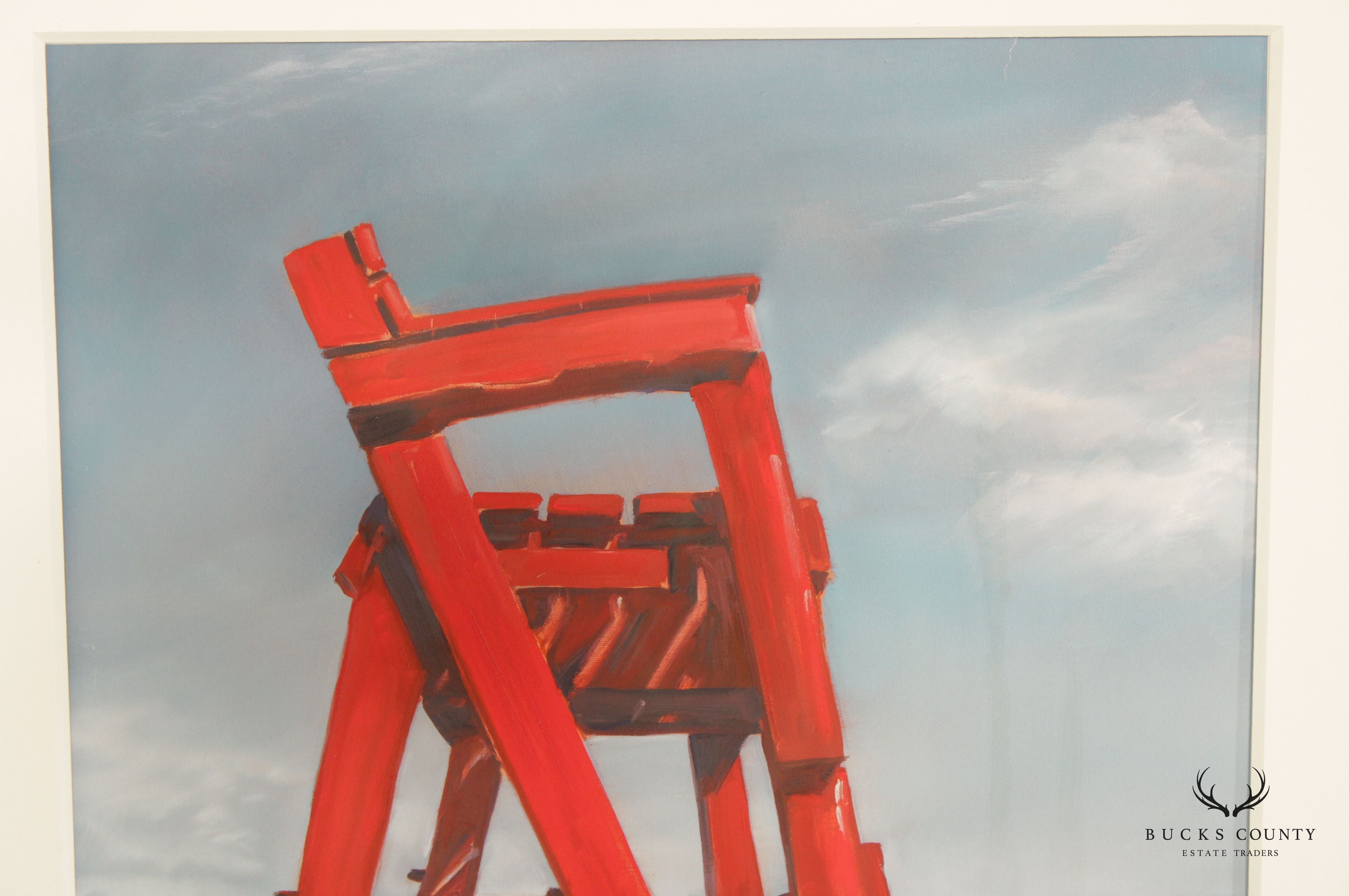 Linda Ramsay 'Guard Stand' Original Artist's Proof Print