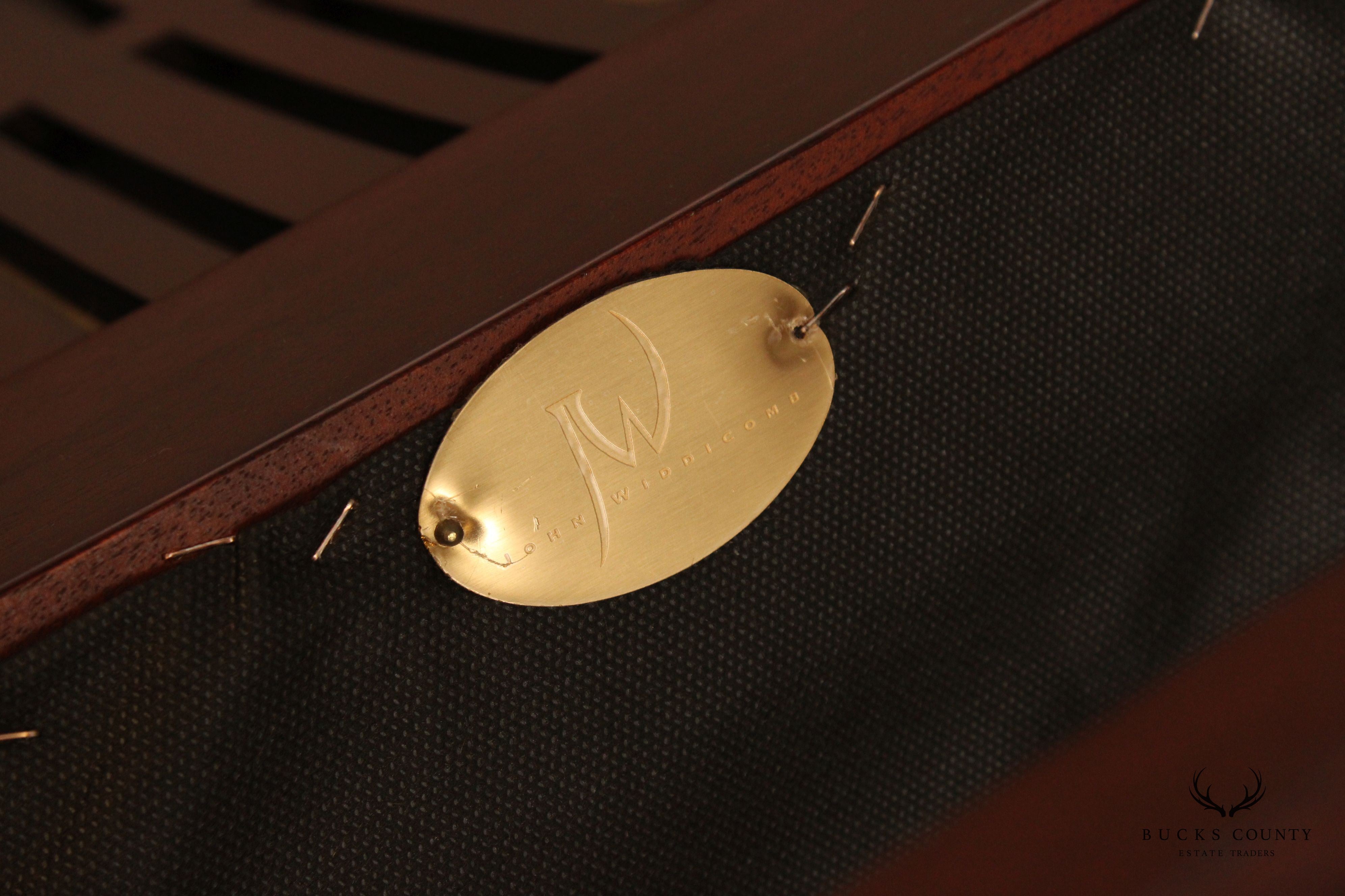 John Widdicomb Chippendale Style Set Six Mahogany Dining Chairs