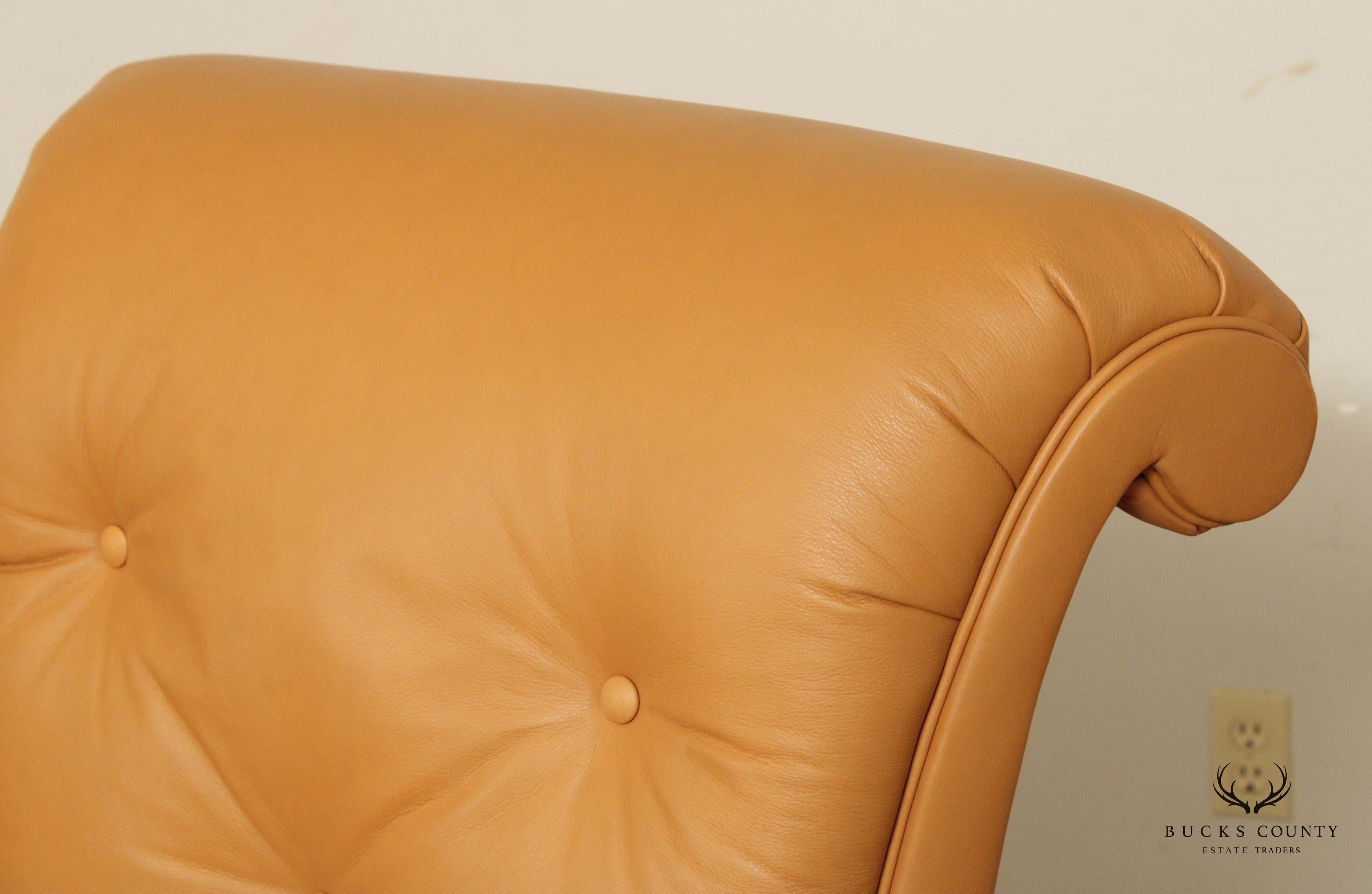 Leathercraft Tufted Leather Executive Office Armchair (H)