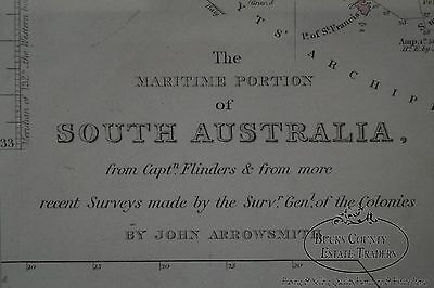 W. Graham Arader III Antique Framed Map of Australia
