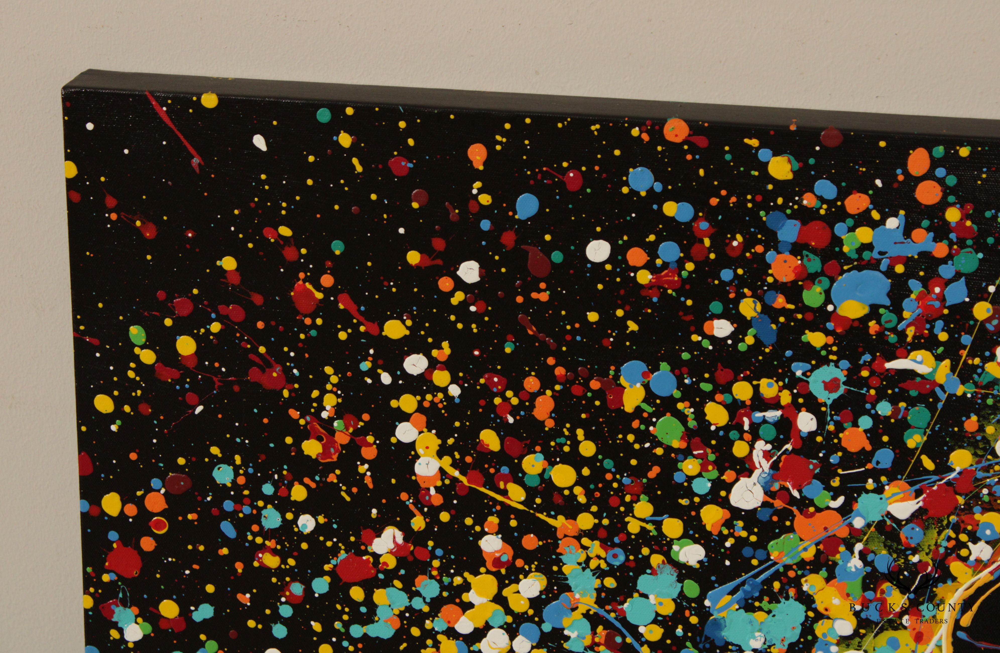 KAT Abstract Pop Art Musician Original Painting