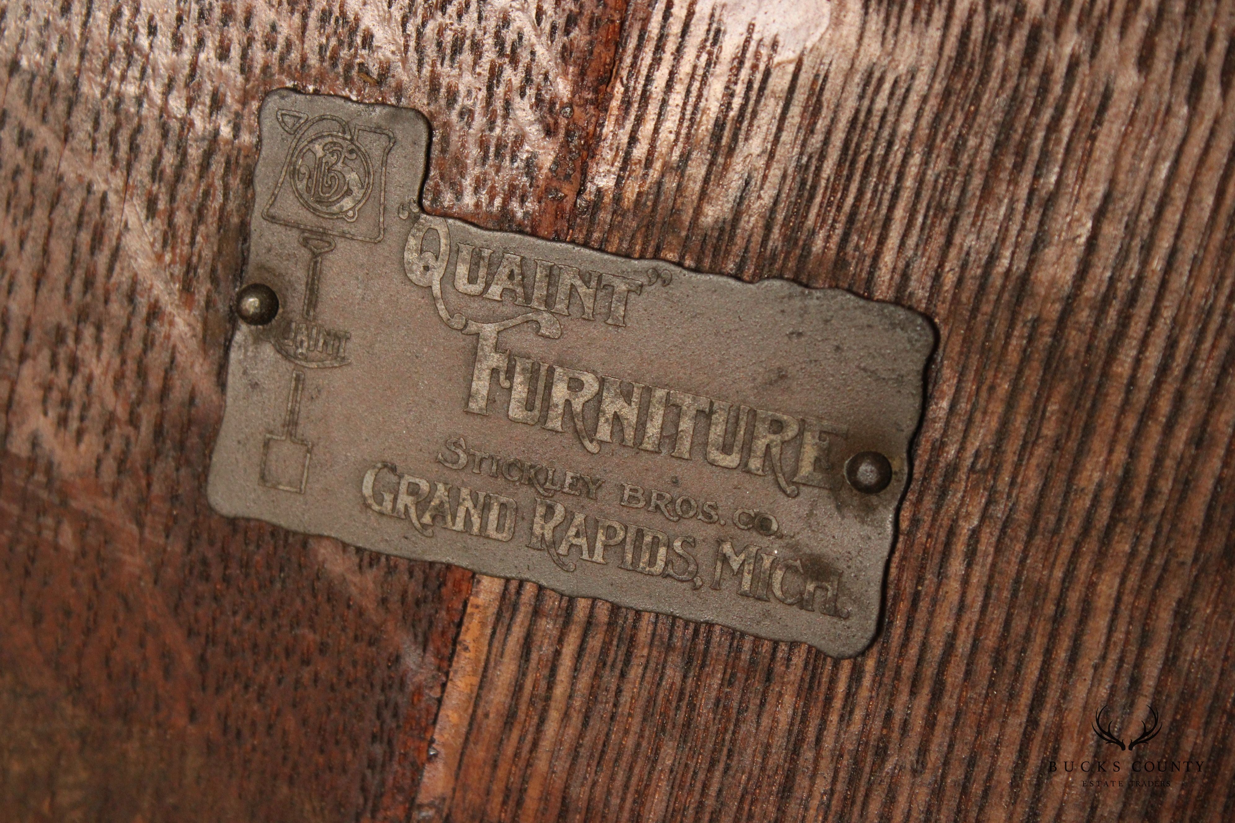 Stickley Brothers Quaint Furniture Mission Oak Side Chair