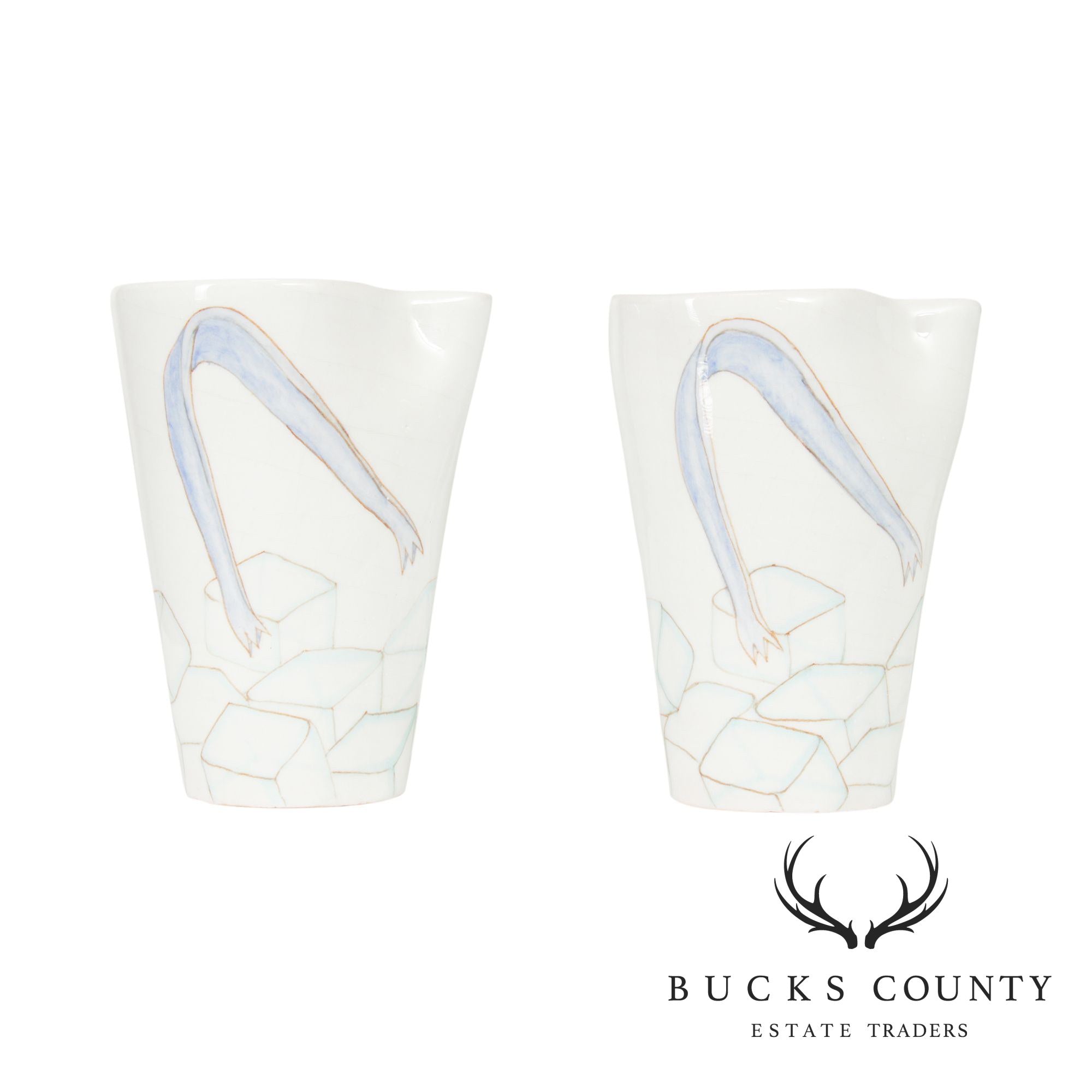 Ernestine Salerno Italian Ceramic Cups