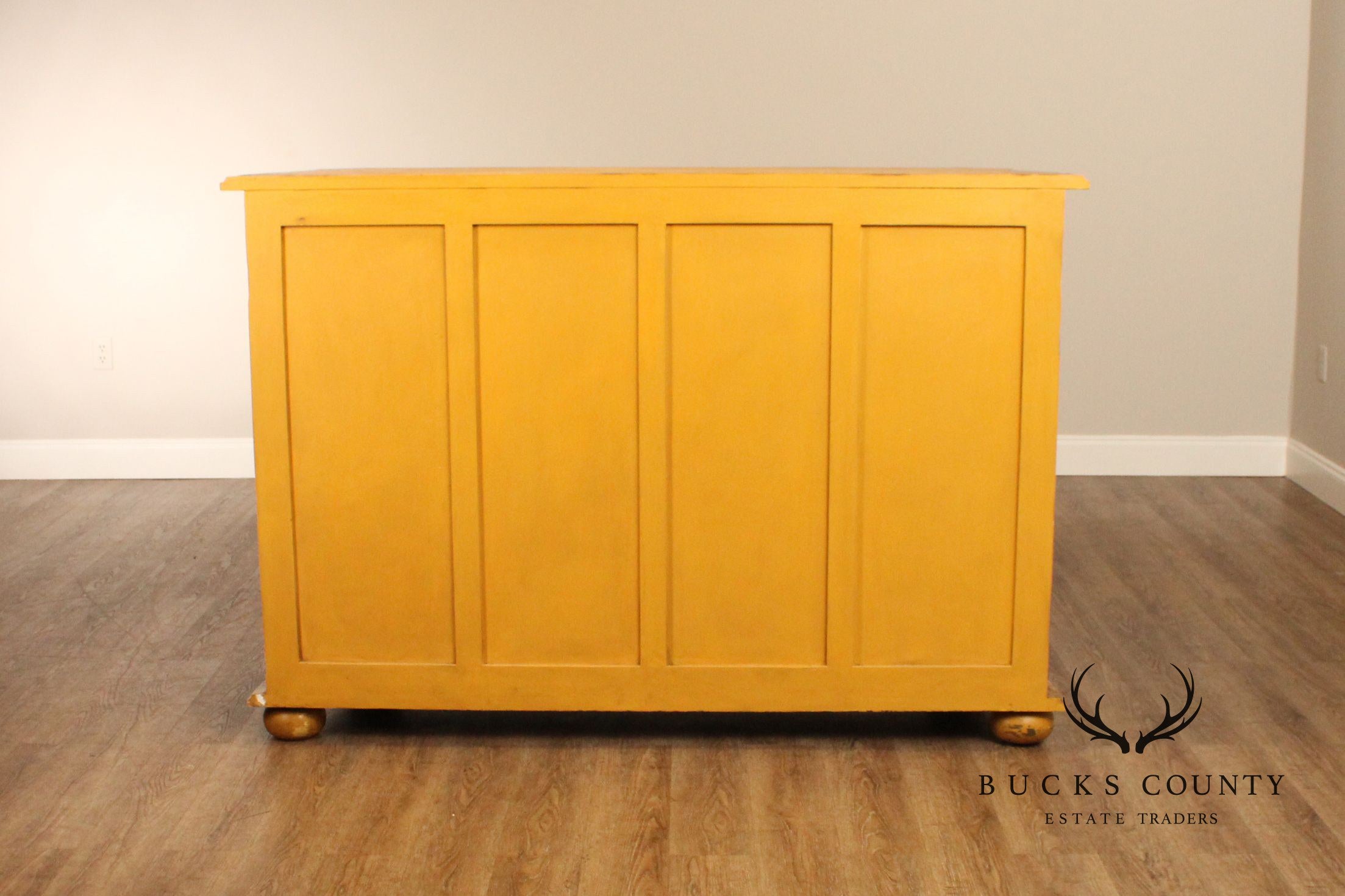 Guild Master Large Distressed Painted Three-Drawer 'Duchess Chest'