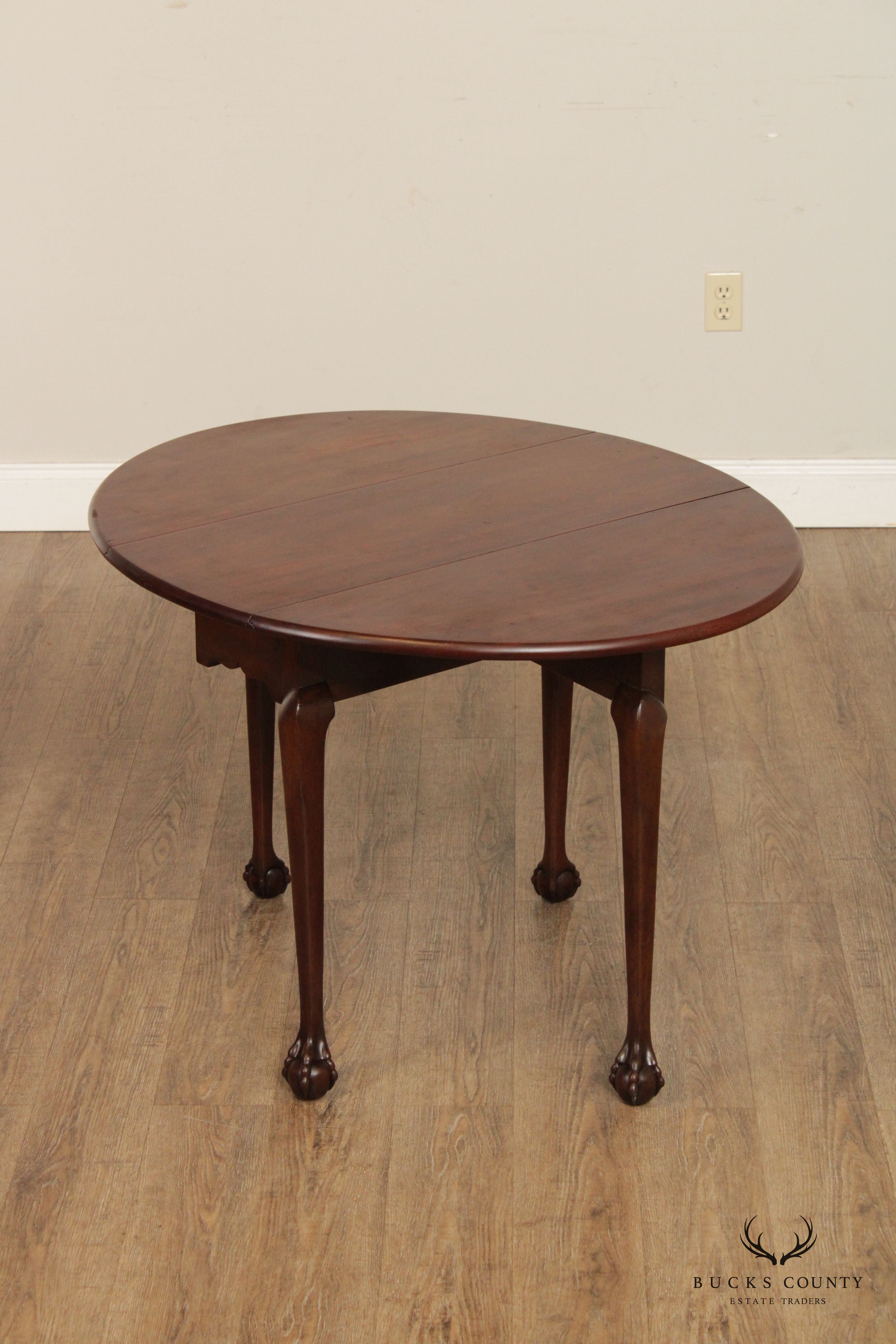 Kittinger Colonial Williamsburg Mahogany Drop-Leaf Table
