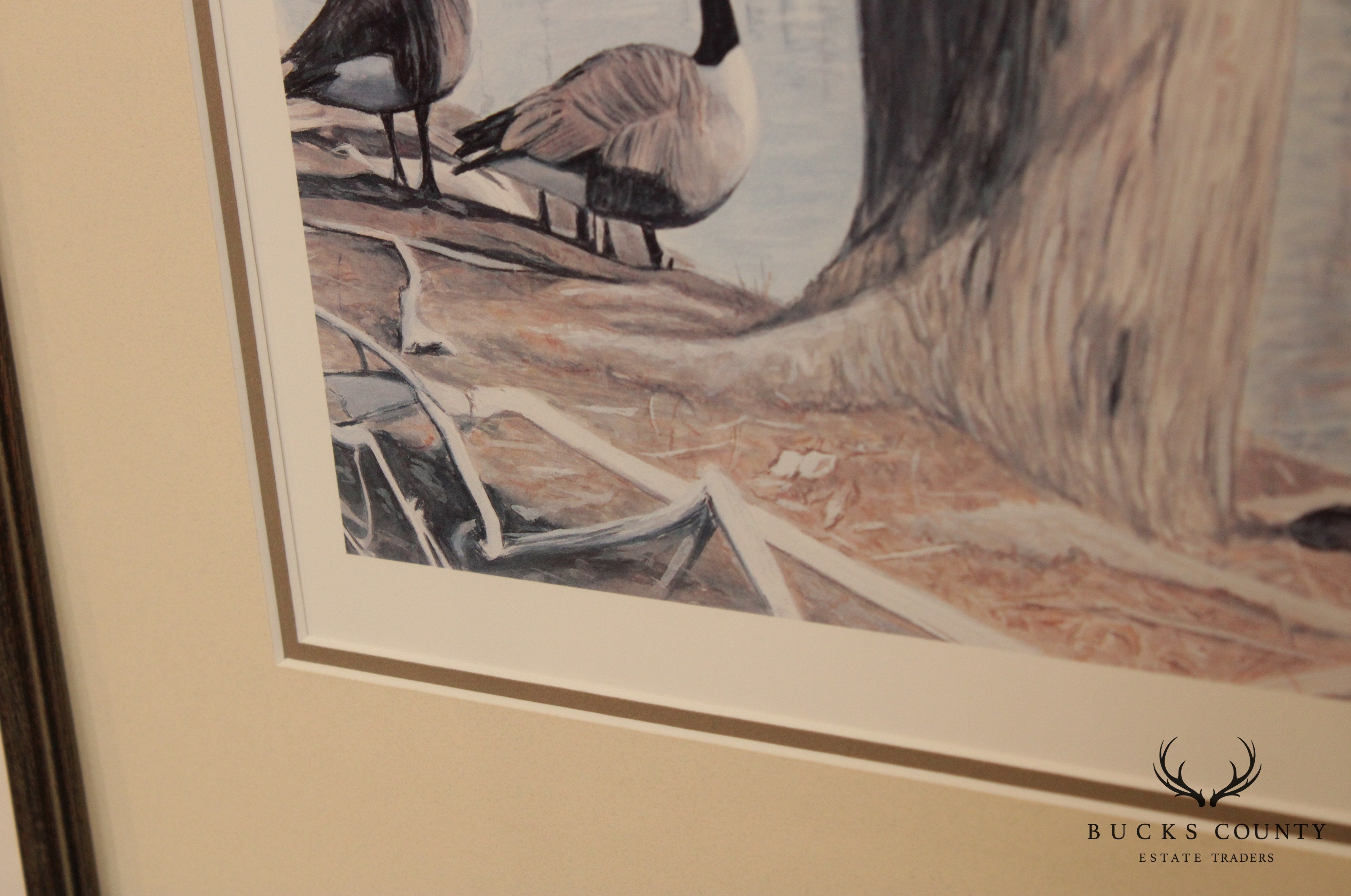 Nancy Weiser Pencil Signed Framed Print of Yardley Library