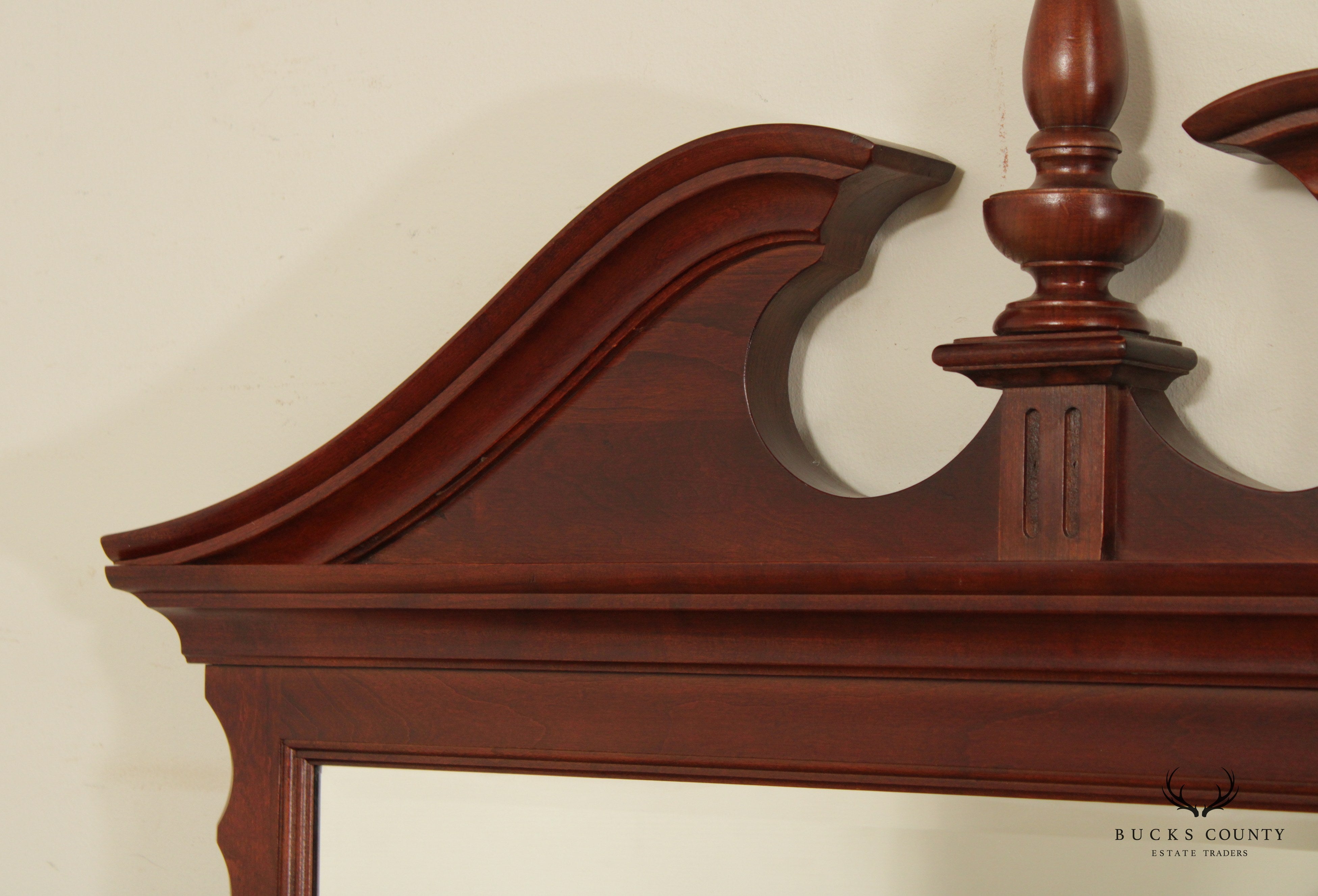 Pennsylvania House Traditional Cherry Beveled Wall Mirror