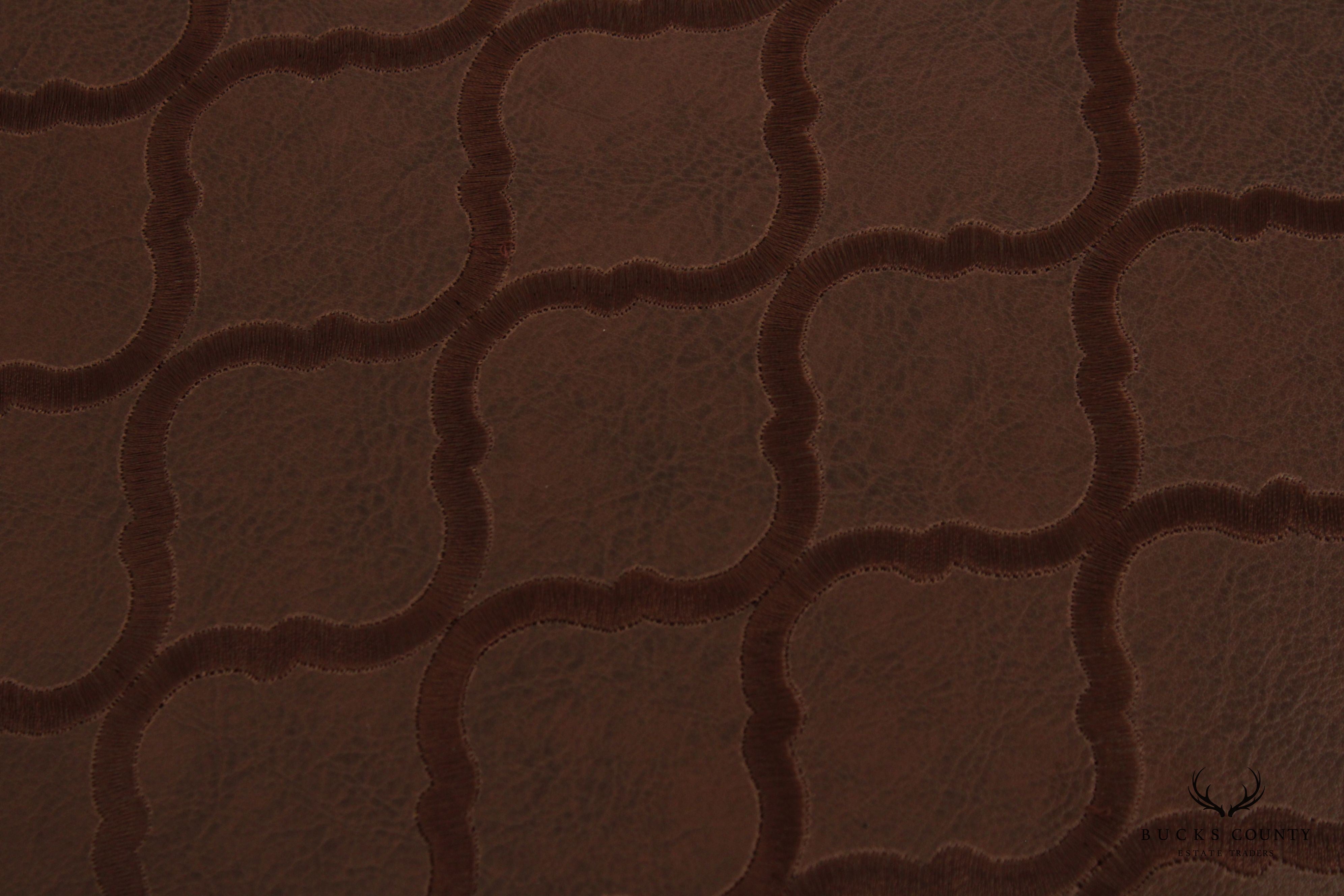 Vanguard Furniture Square Custom Upholstered 'Zoe' Ottoman