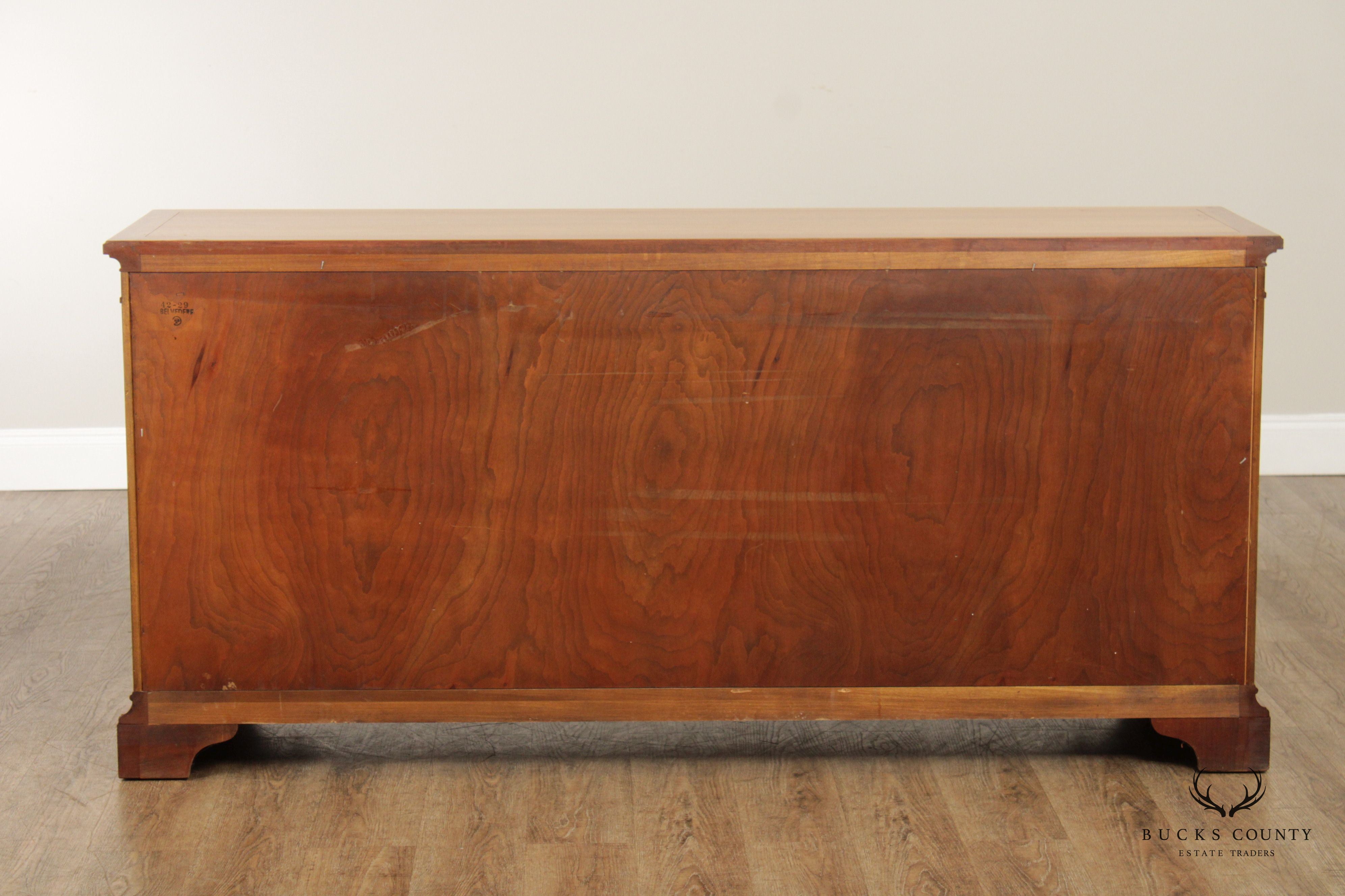Kindel Regency Style Four Door Buffet Sideboard