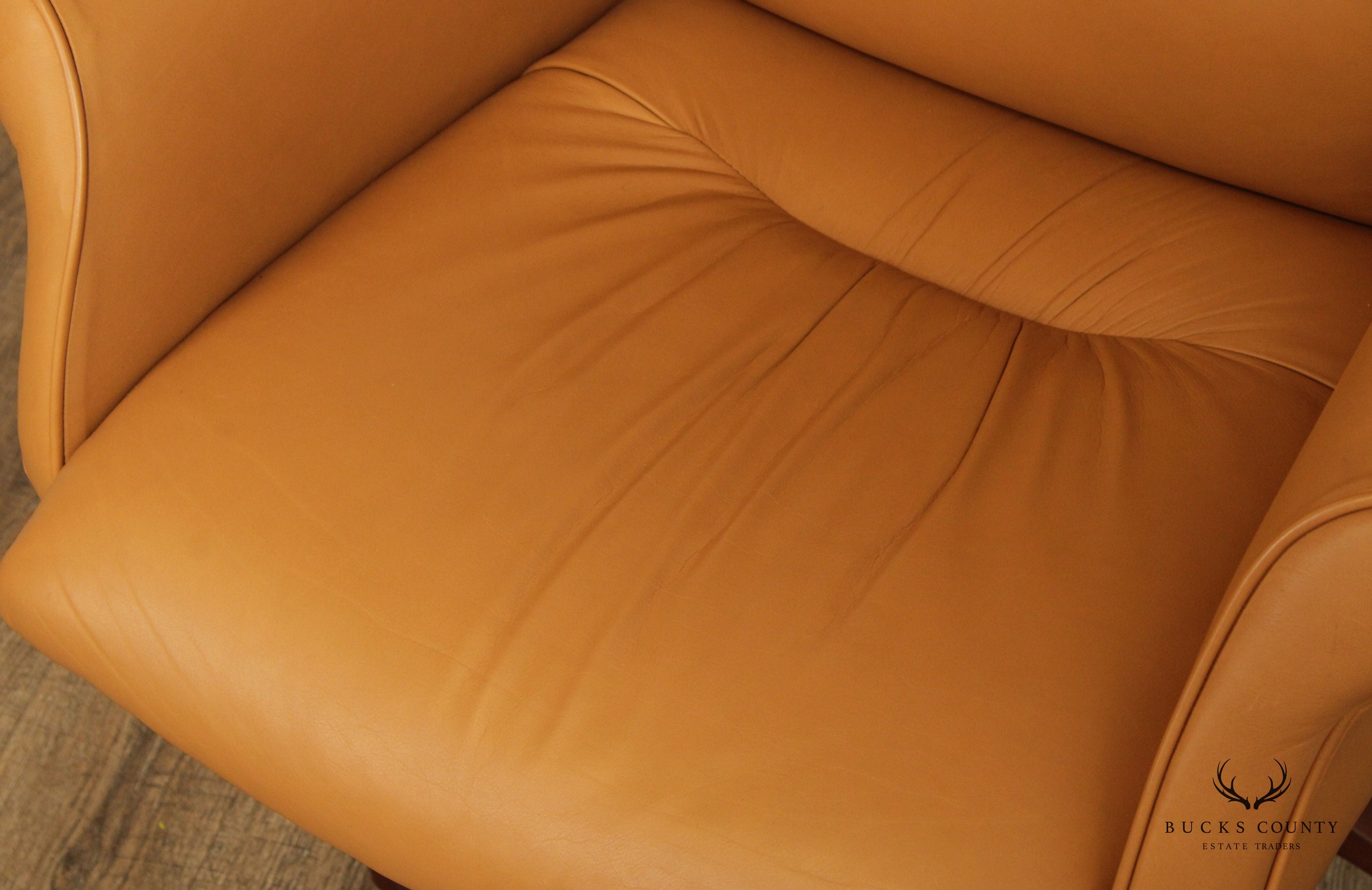 Leathercraft Tufted Leather Executive Office Armchair (H)