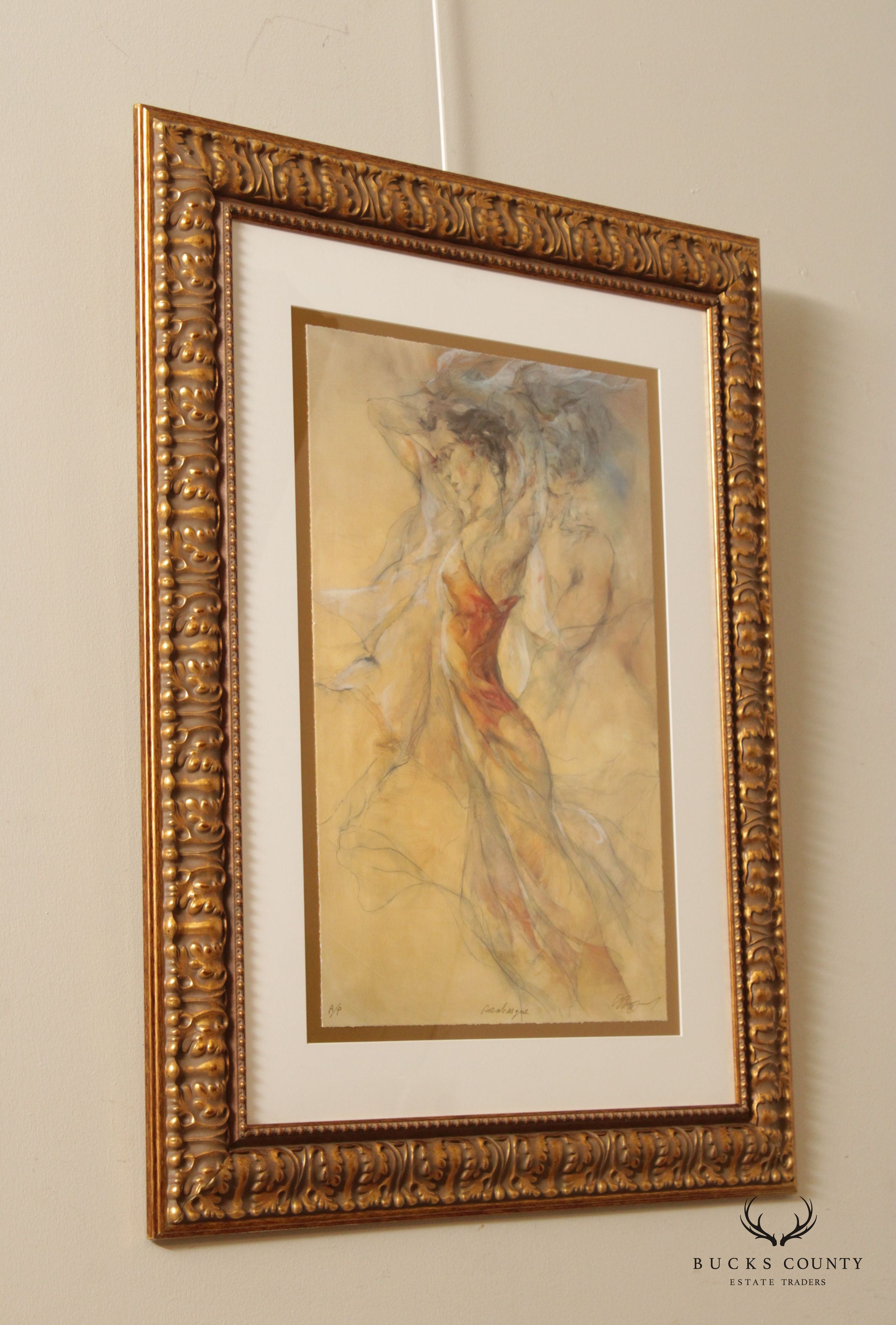 Gary Benfield 'Arabesque' Seriolithograph Print, Signed