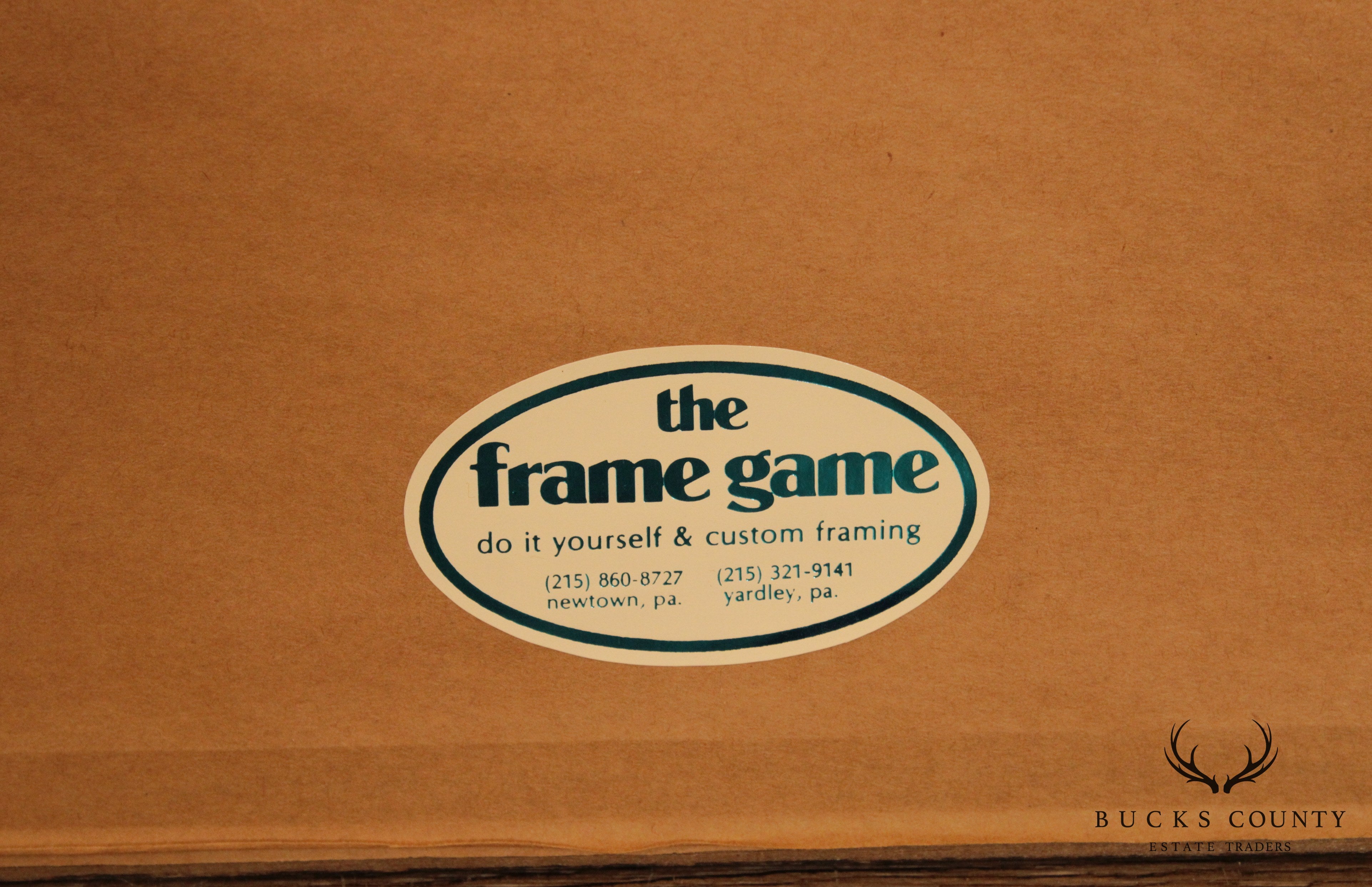 Nancy Weiser Pencil Signed Framed Print of Yardley Library