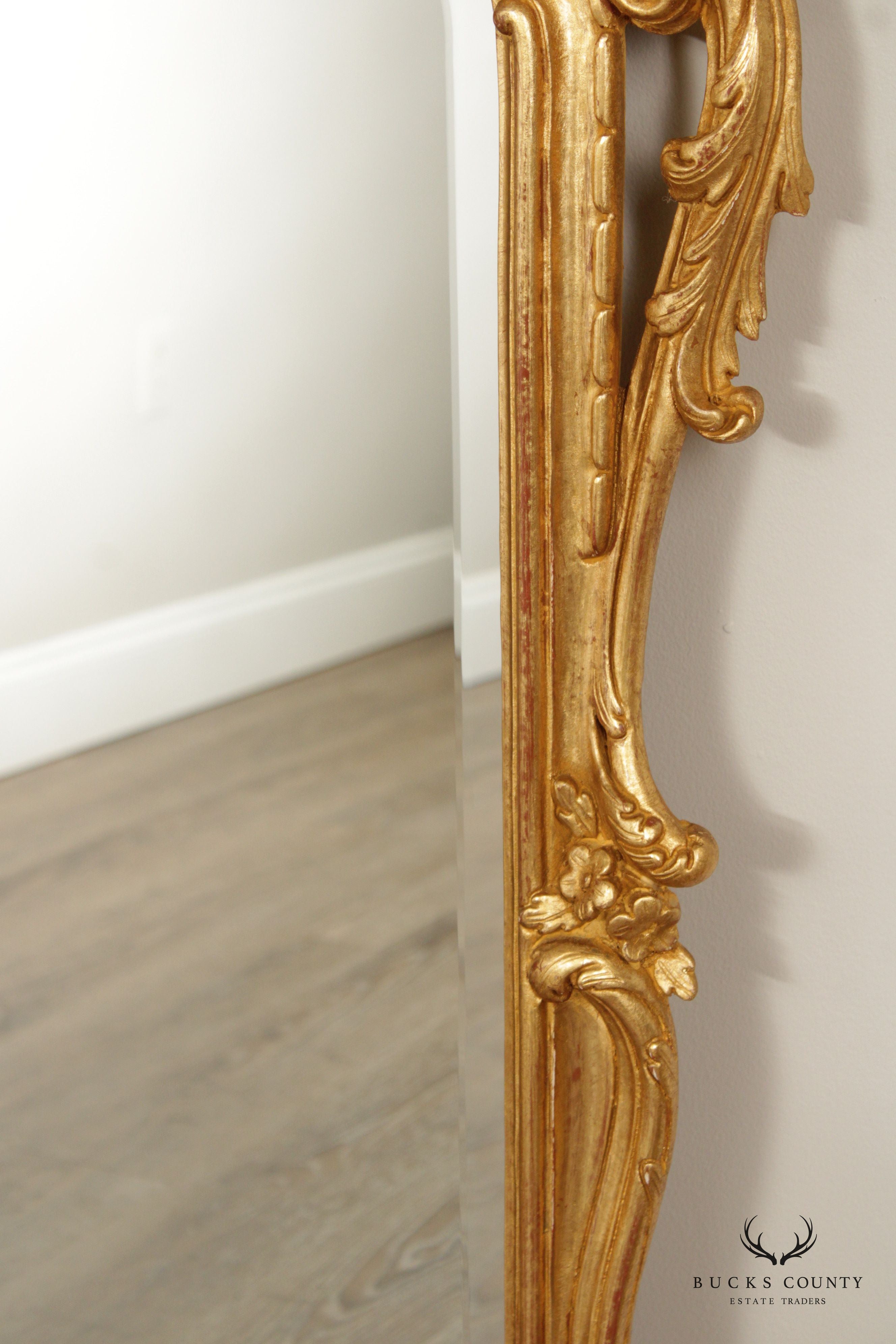 Italian Rococo Style Giltwood Wall Mirror
