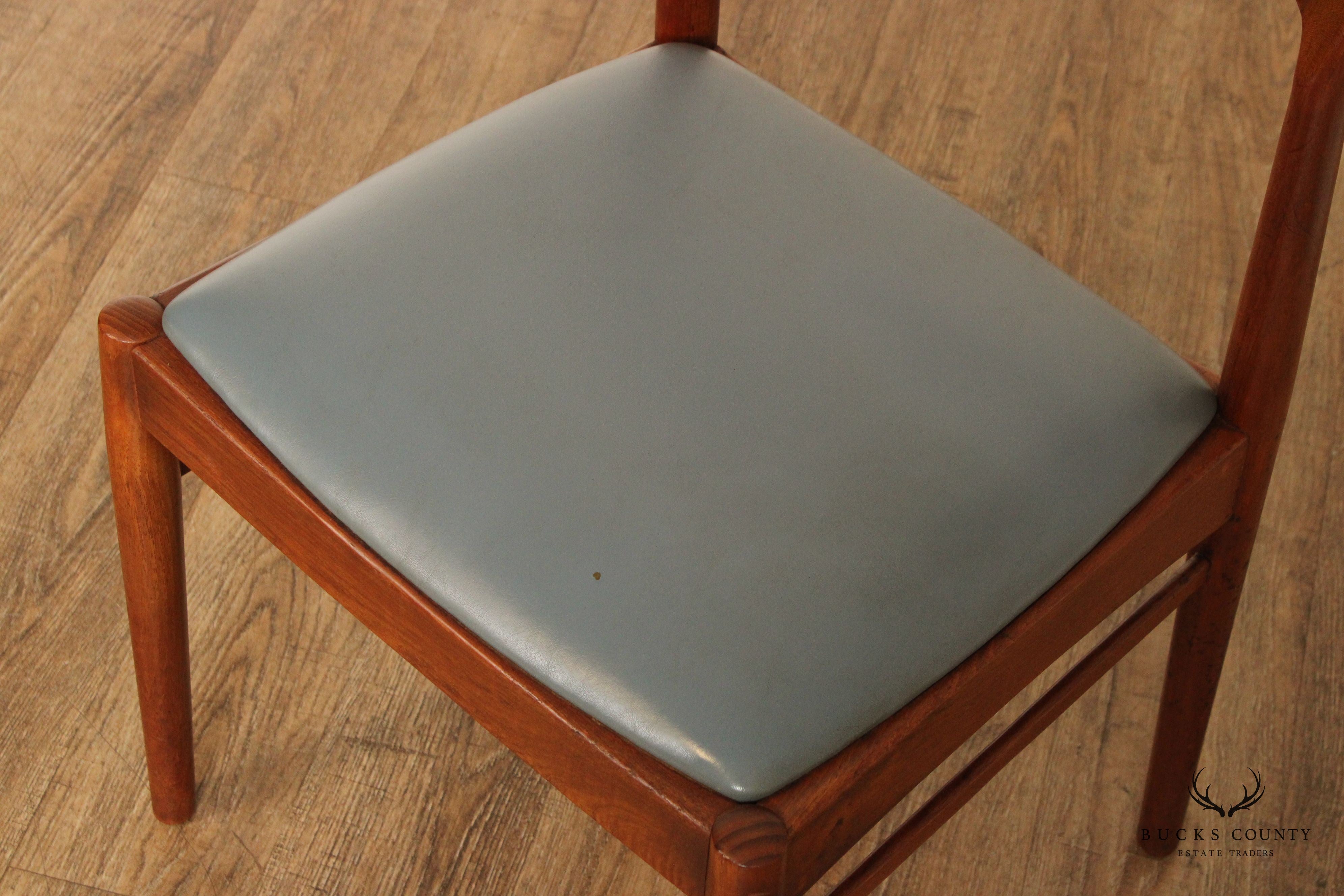 K.S. Møbler Danish Modern Set of Four Teak Dining Chairs