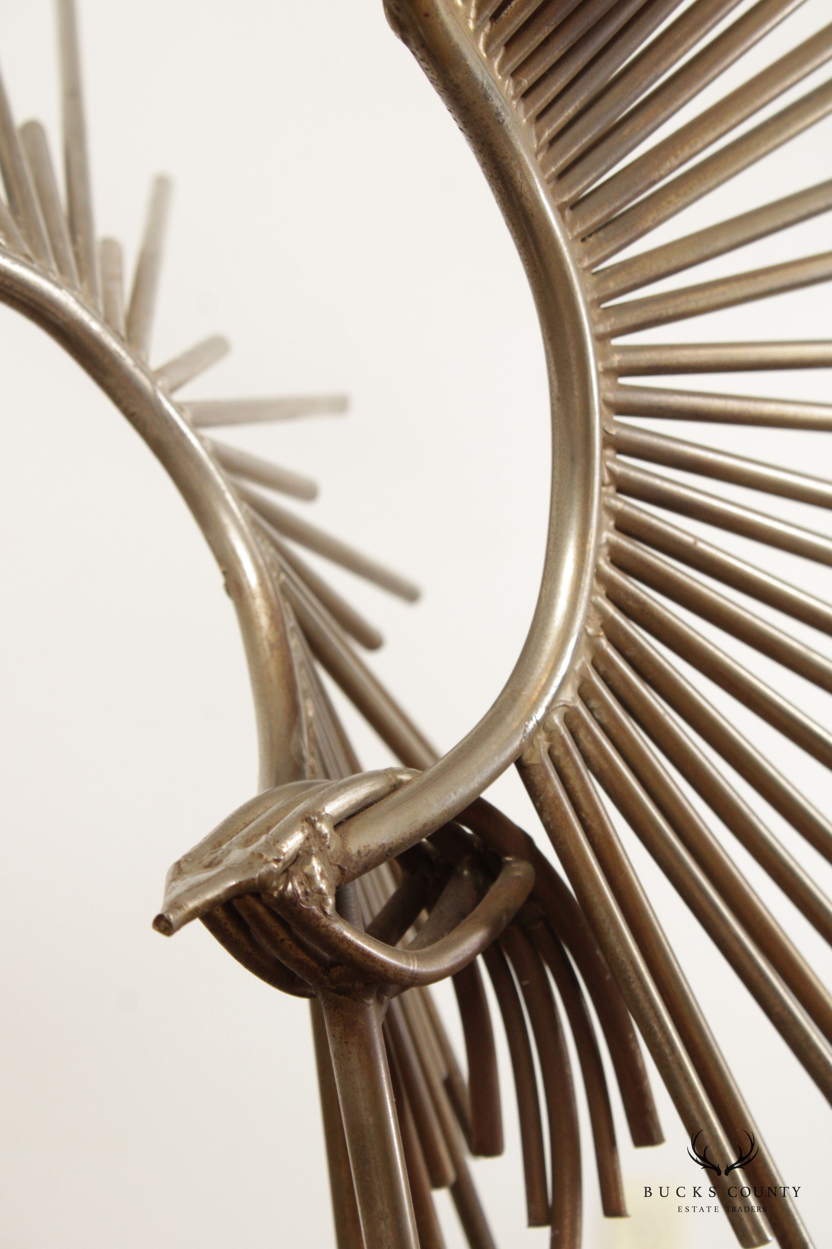 Curtis Jere Modern 'Birds in Flight' Metal Sculpture