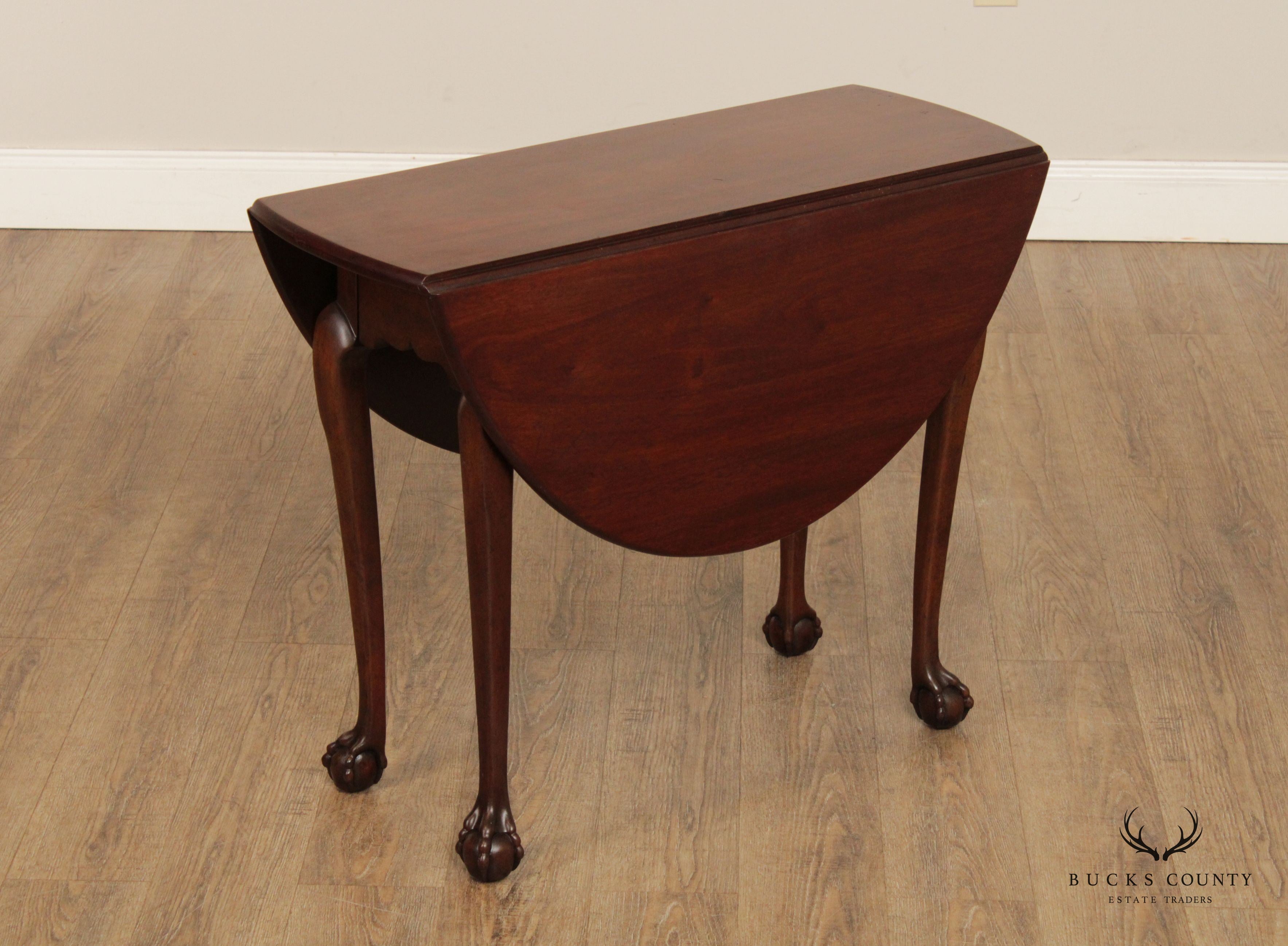 Kittinger Colonial Williamsburg Mahogany Drop-Leaf Table