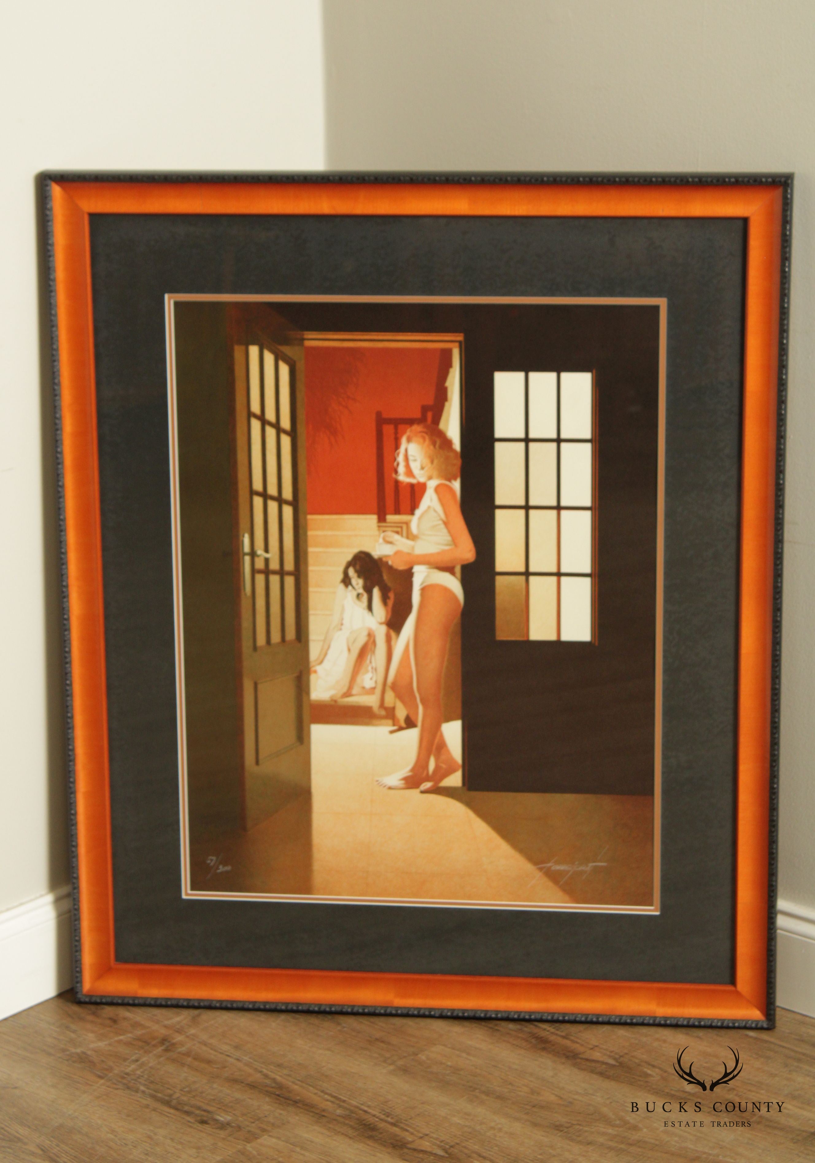 Enrique Torres Prat 'El Primer Cafe' Limited Edition Giclee