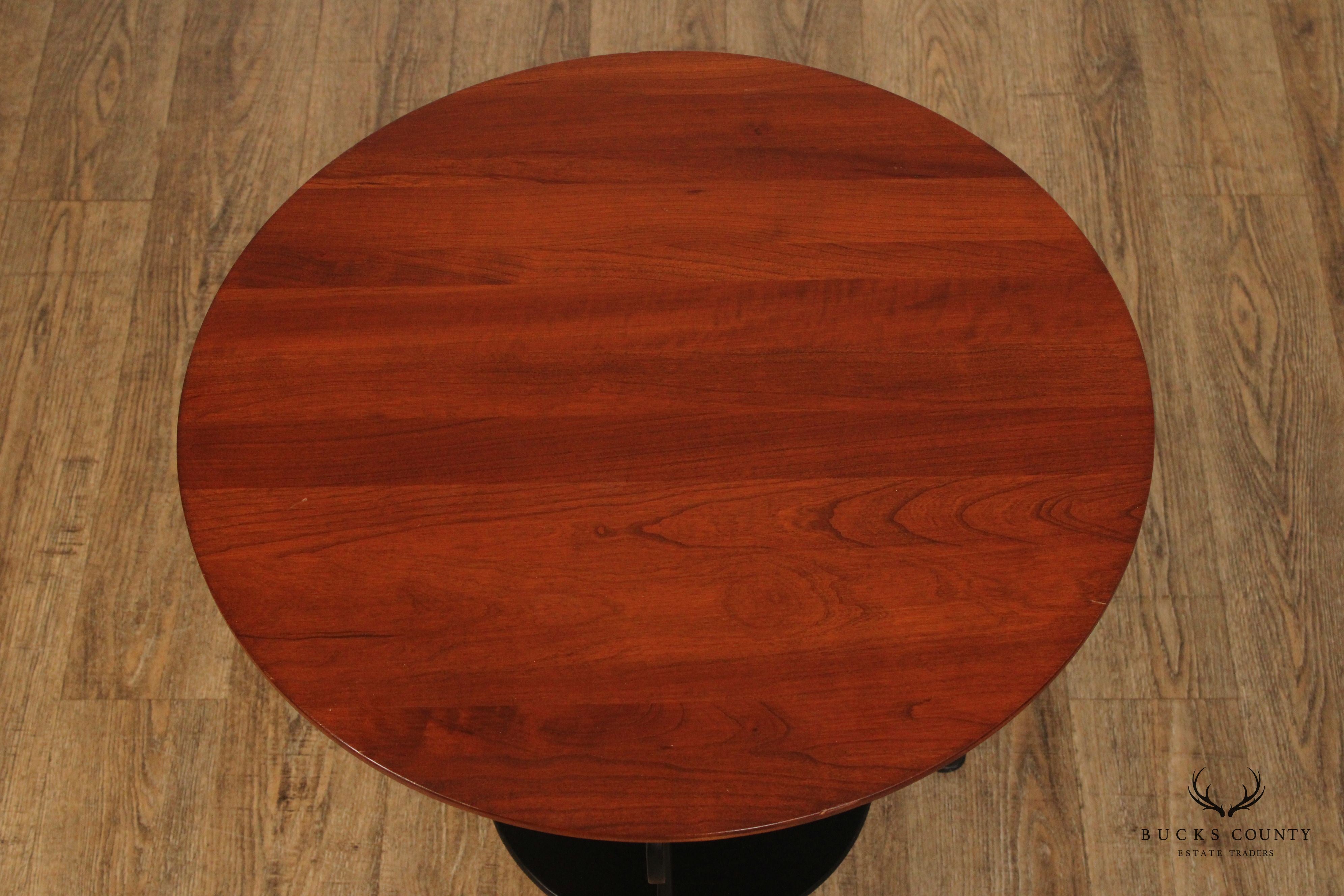 Ethan Allen Transitional Style Cherry Top End Table