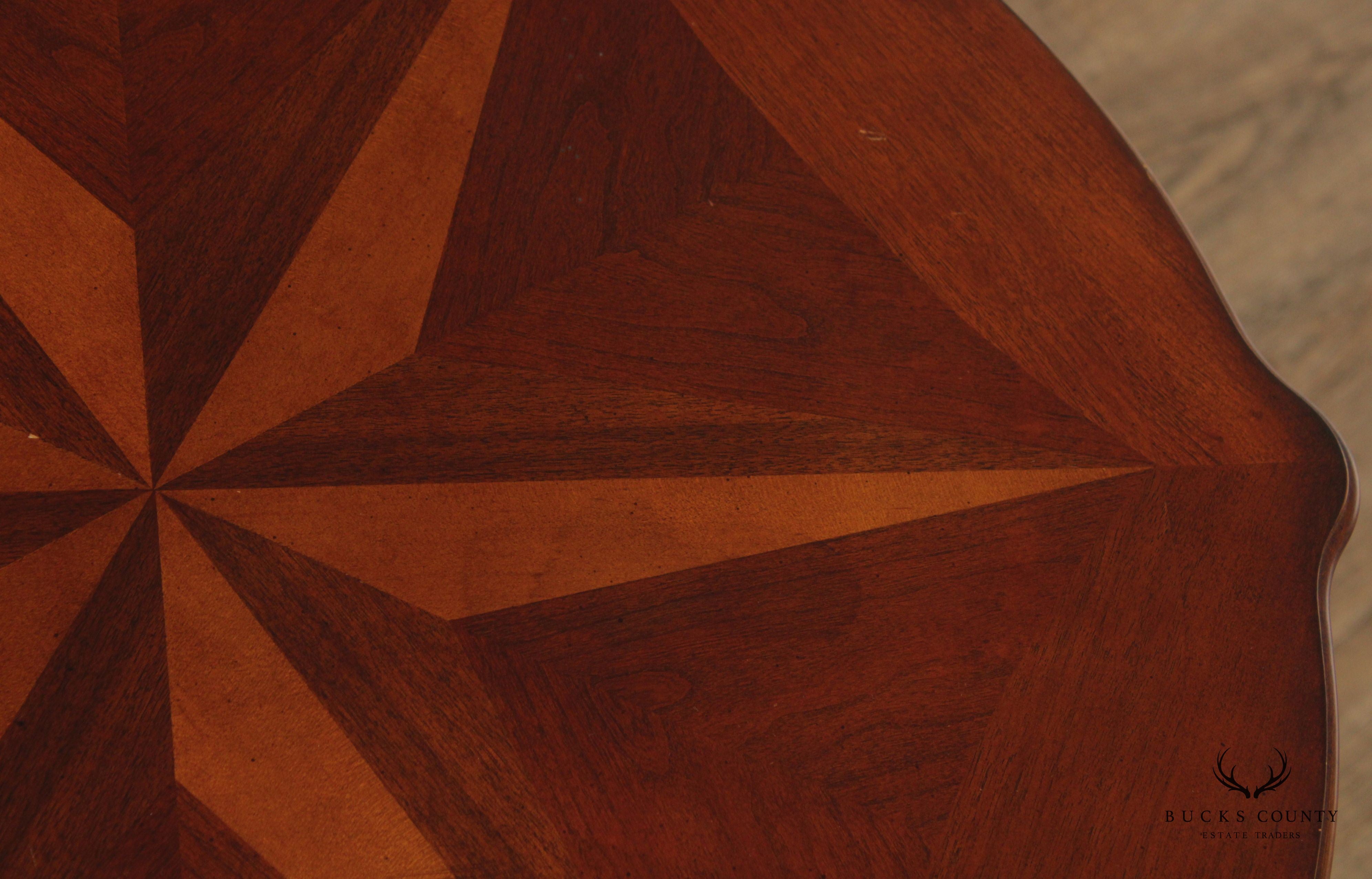 Butler 'Bainbridge' Inlaid Two-Tier Side Table