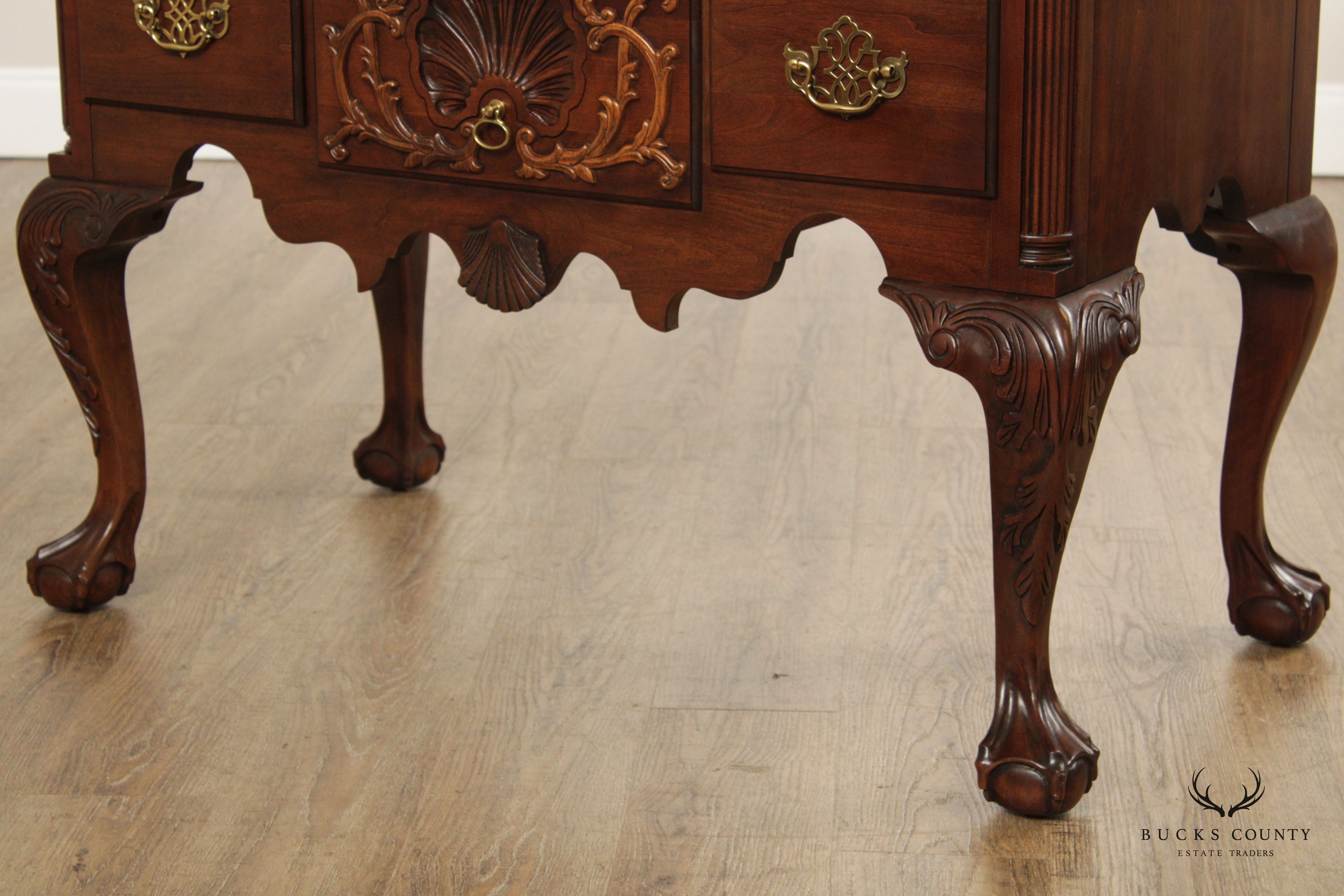 Pennsylvania House Chippendale Style Cherry Lowboy