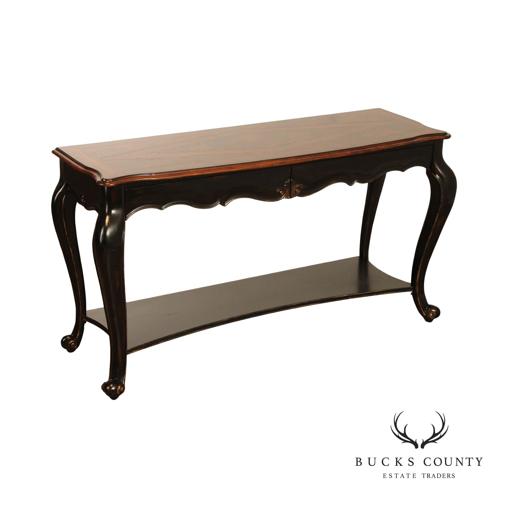 Hooker Furniture 'Grandover' Ebonized Console Table
