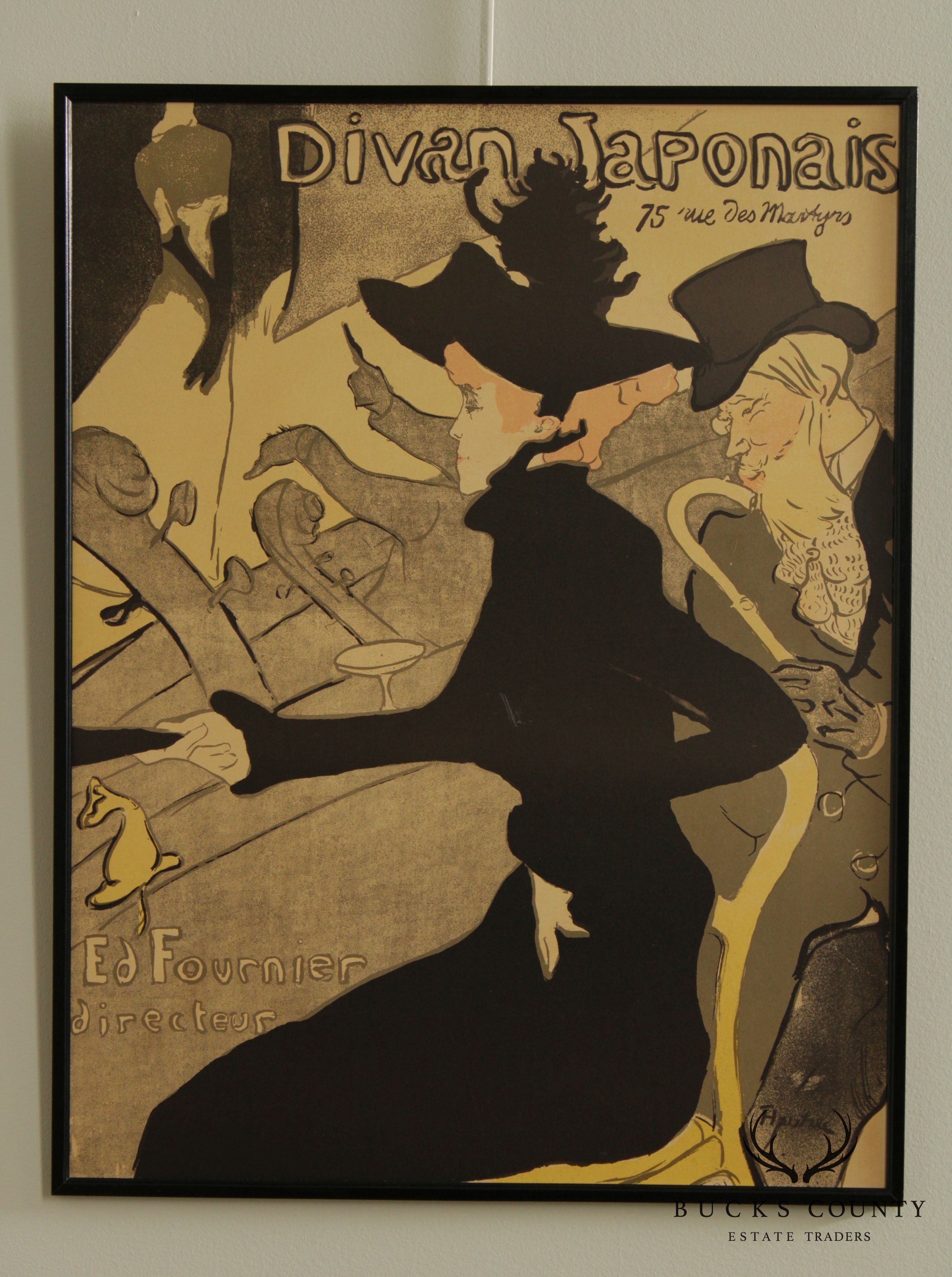 Henri De Toulouse-Lautrec Divan Japonais Fine Art Print