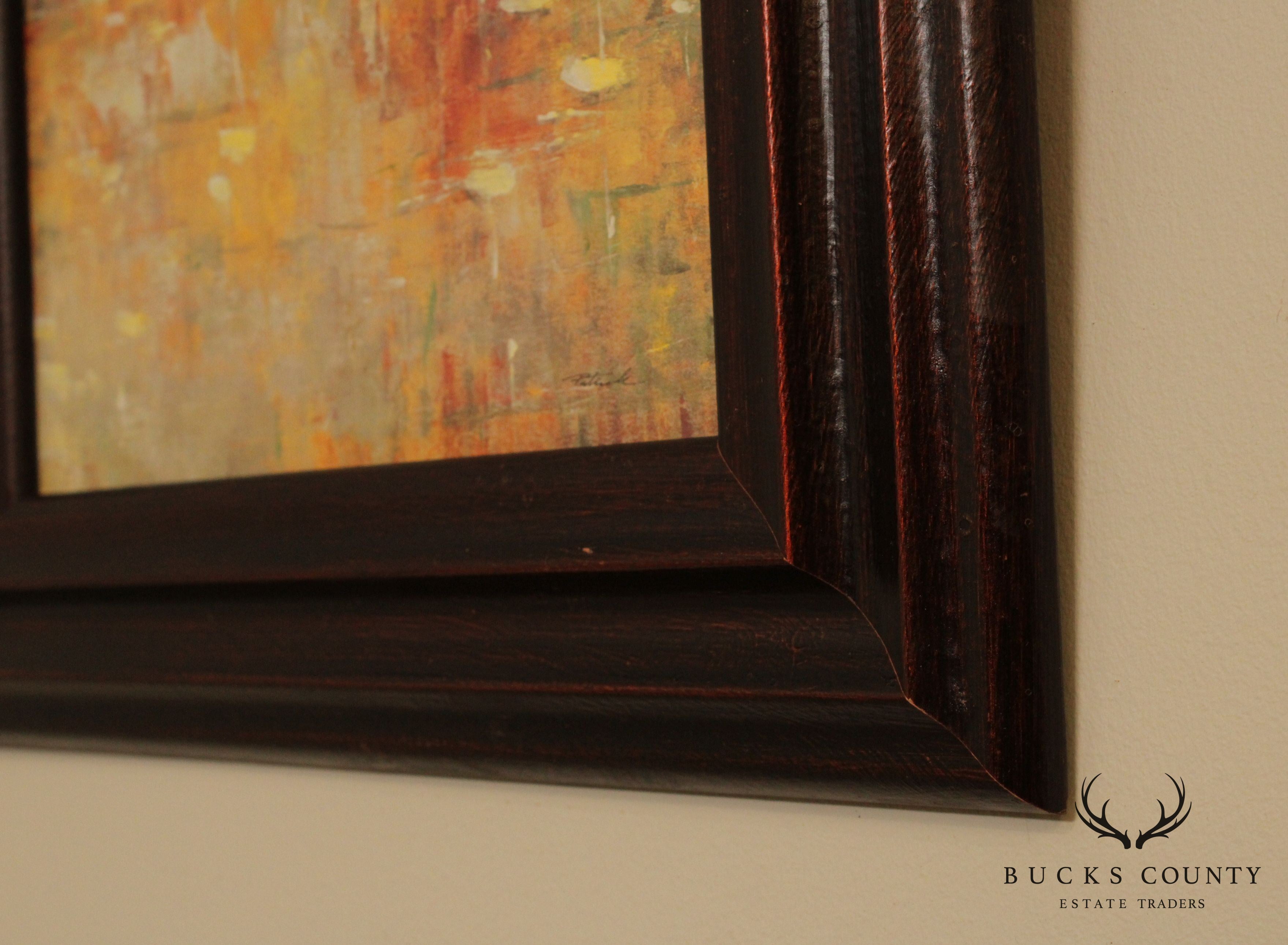 Abstract Giclee Print on Canvas