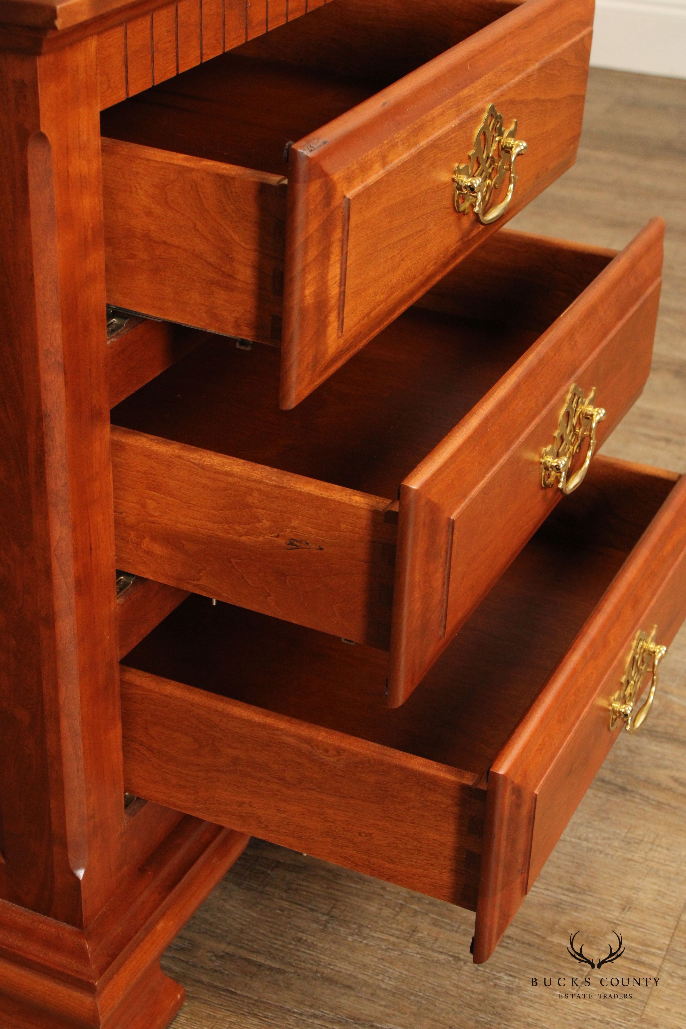 Millcraft 'Victoria's Tradition' Solid Cherry Three-Drawer Nightstand