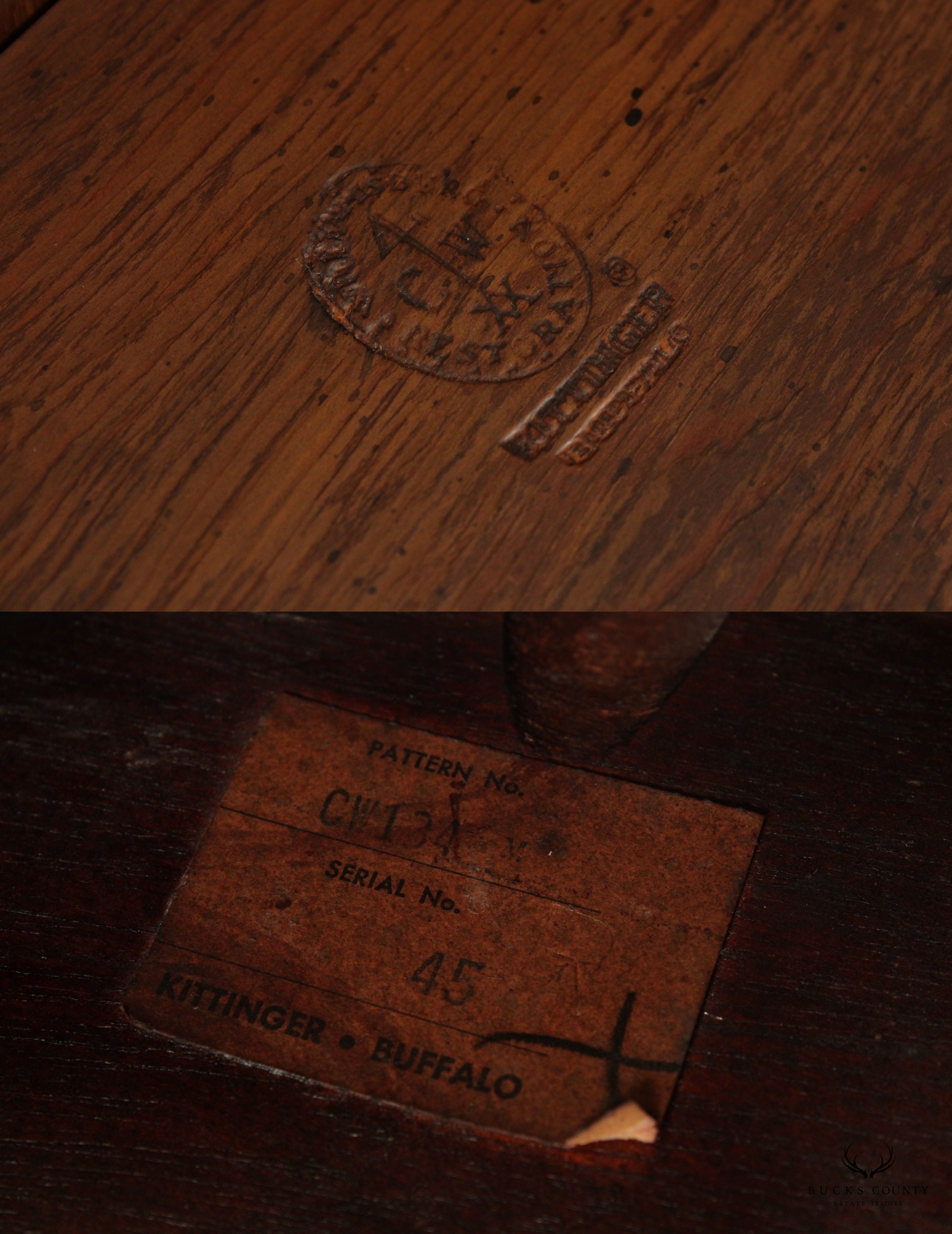 Kittinger Colonial Williamsburg Mahogany Drop-Leaf Table