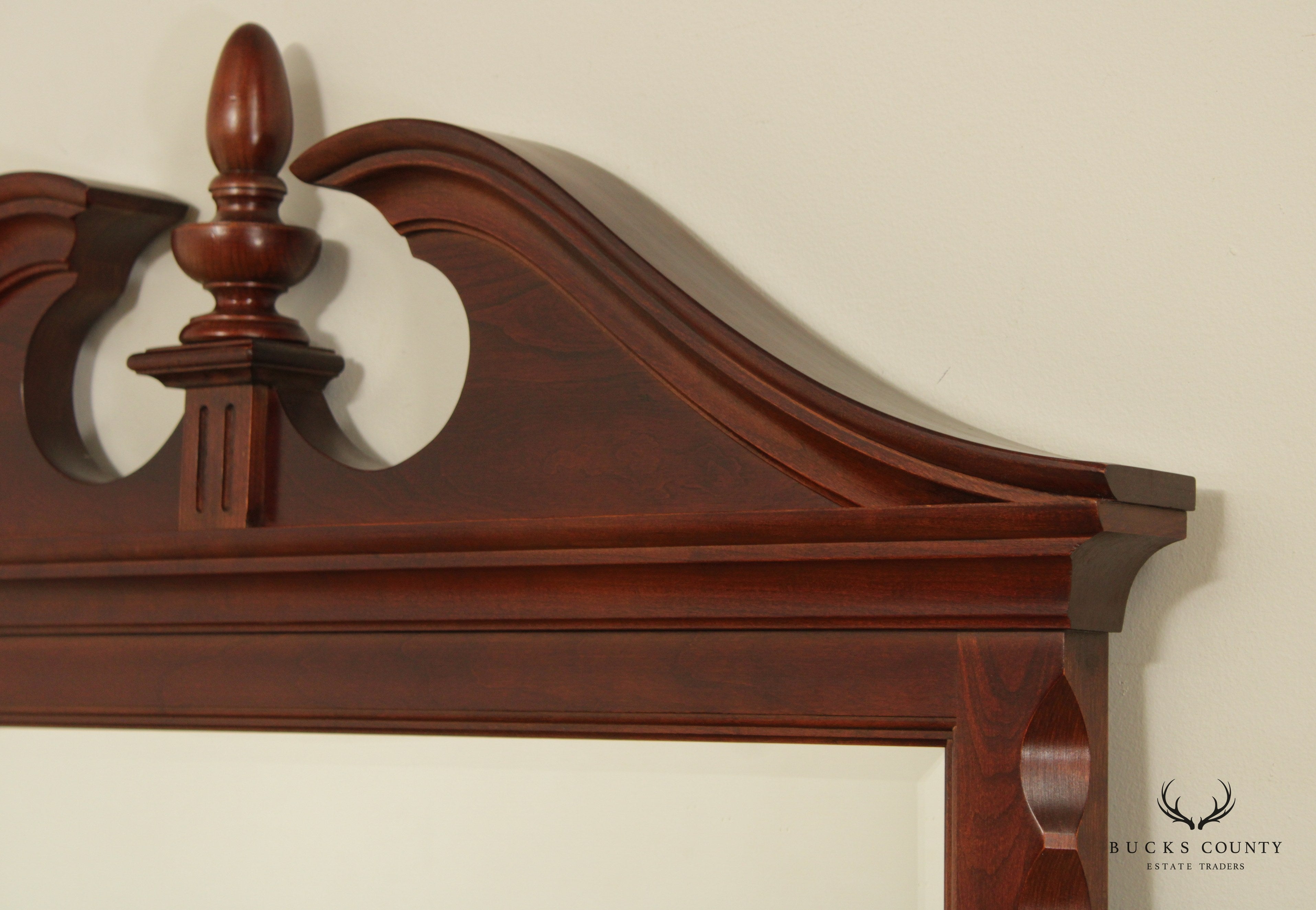 Pennsylvania House Traditional Cherry Beveled Wall Mirror