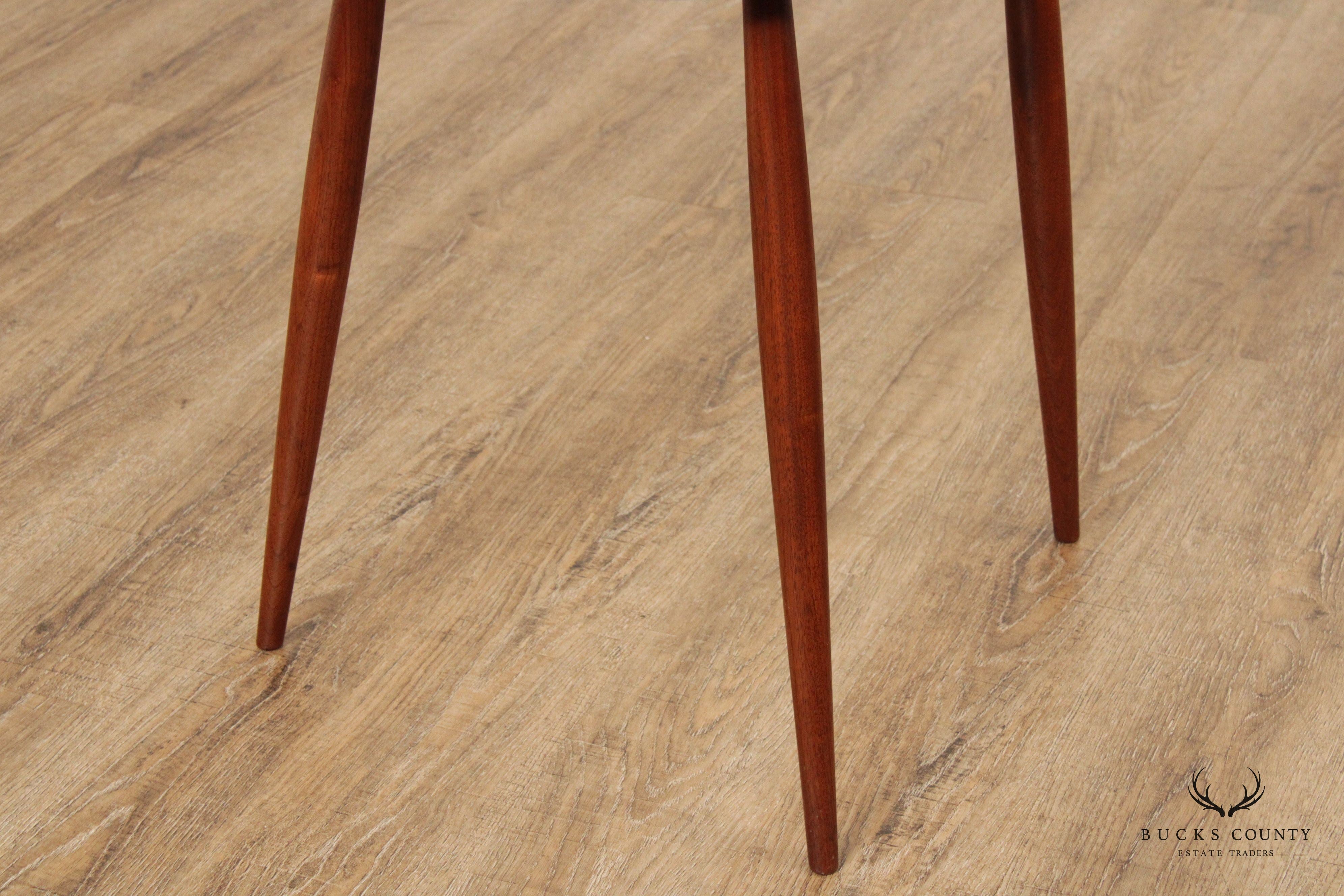 Bucks County Studio Crafted Live Edge Walnut Stool or Bench