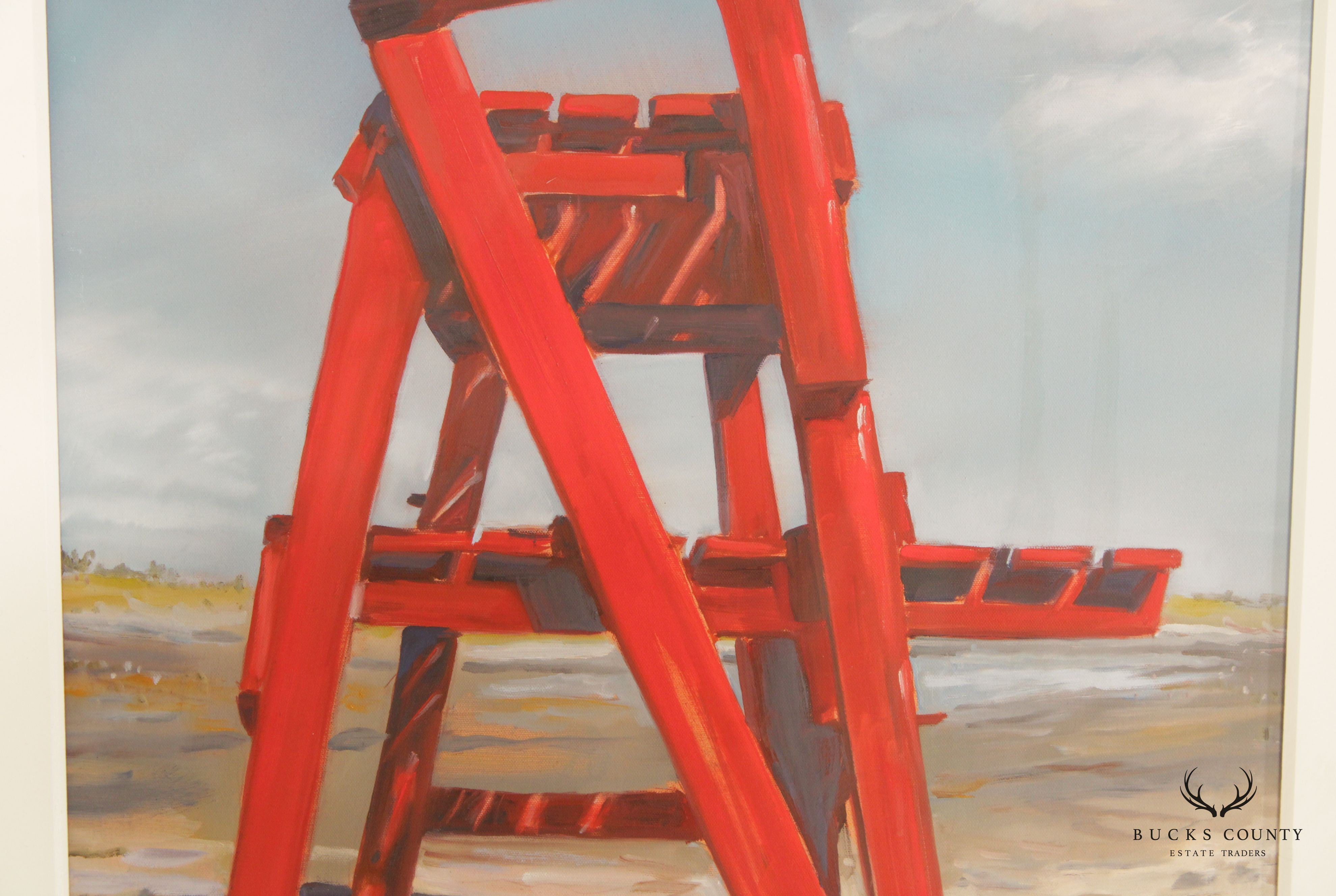 Linda Ramsay 'Guard Stand' Original Artist's Proof Print
